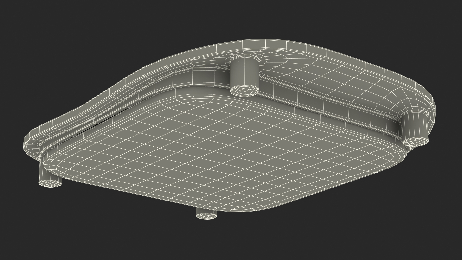 Transparent Money Tray 3D