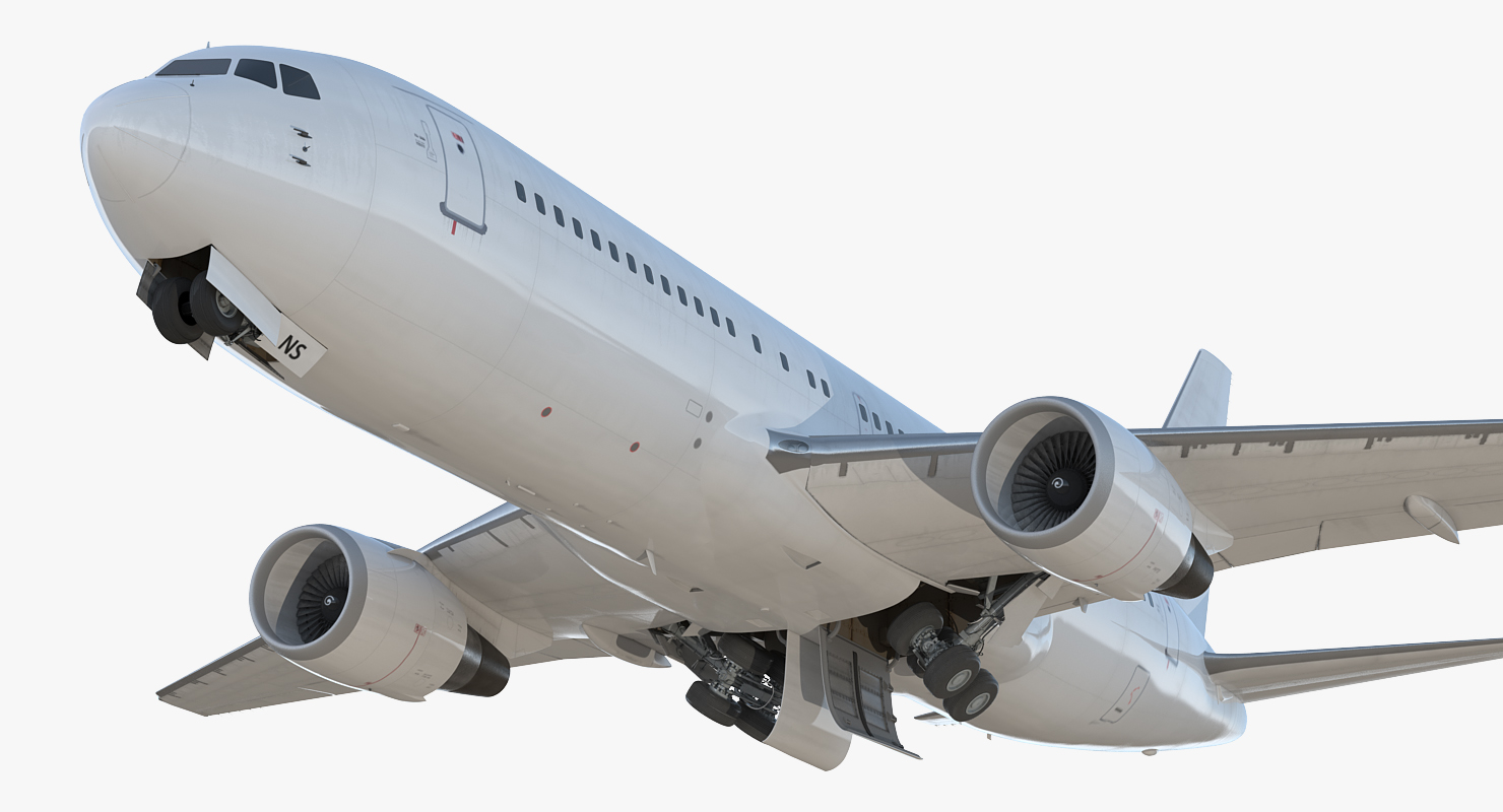 Boeing 767 200 Generic Rigged 3D model