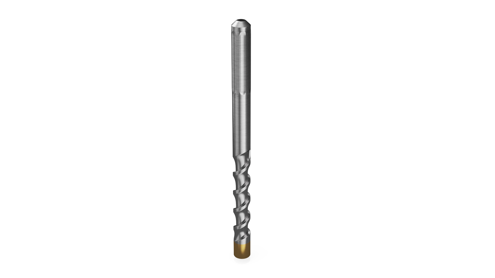 3D Drill Bit 2 Cutter model