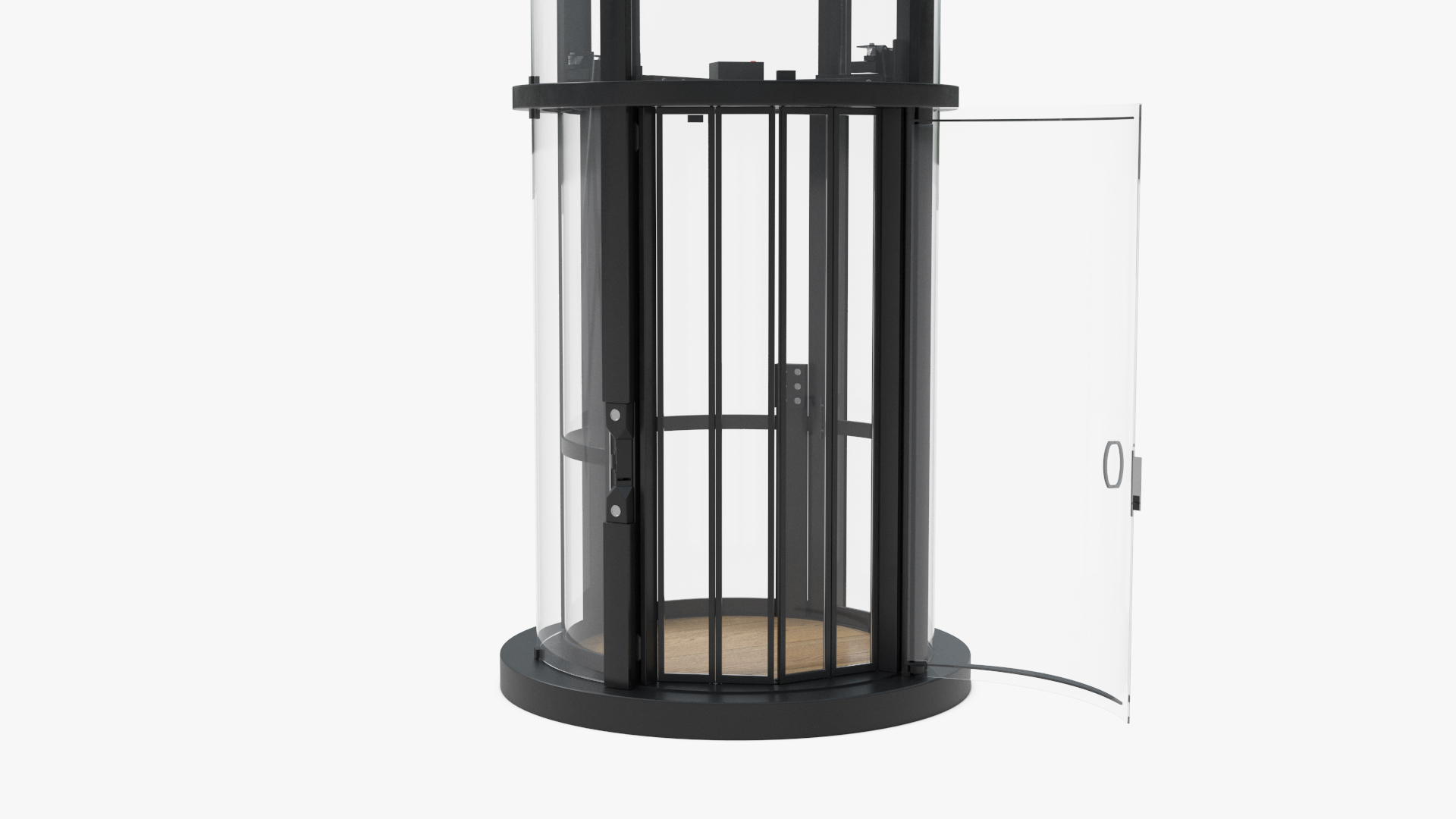 Vuelift Glass Elevator 3D