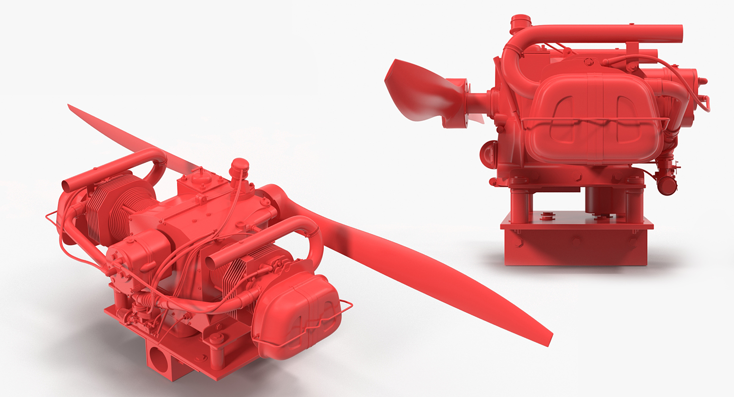 Chotia Weedhopper Engine 3D model