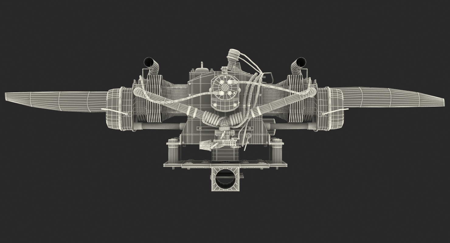 Chotia Weedhopper Engine 3D model