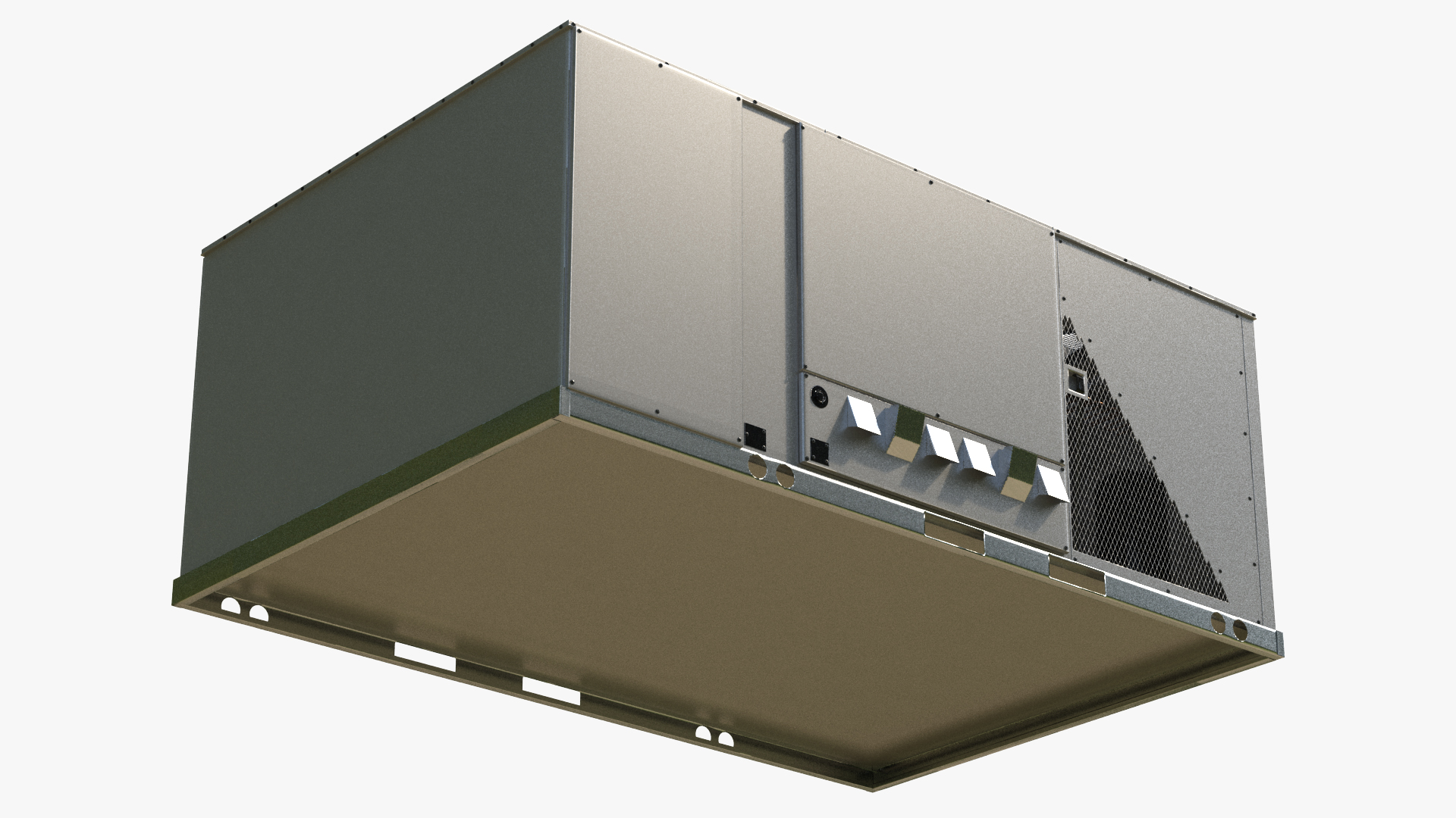 3D 3 Vents Rooftop Air Conditioning System New model