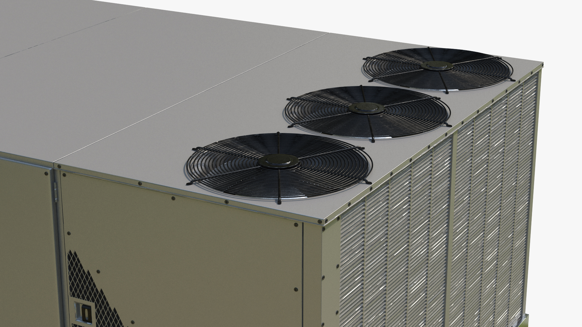 3D 3 Vents Rooftop Air Conditioning System New model