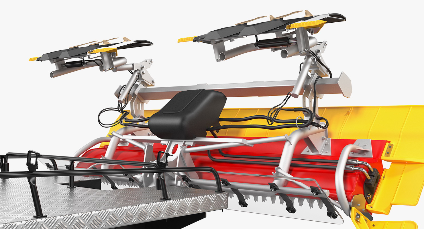 3D Snowcat PISTENBULLY 100 Clean Rigged