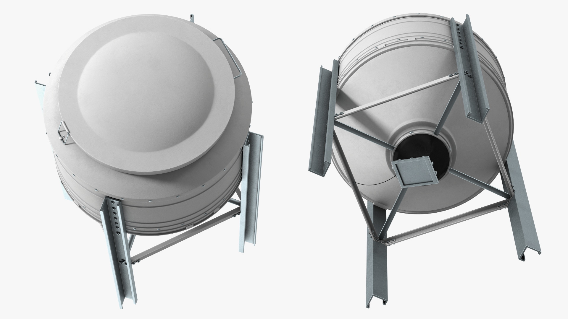 3D Mini Corn Bin model