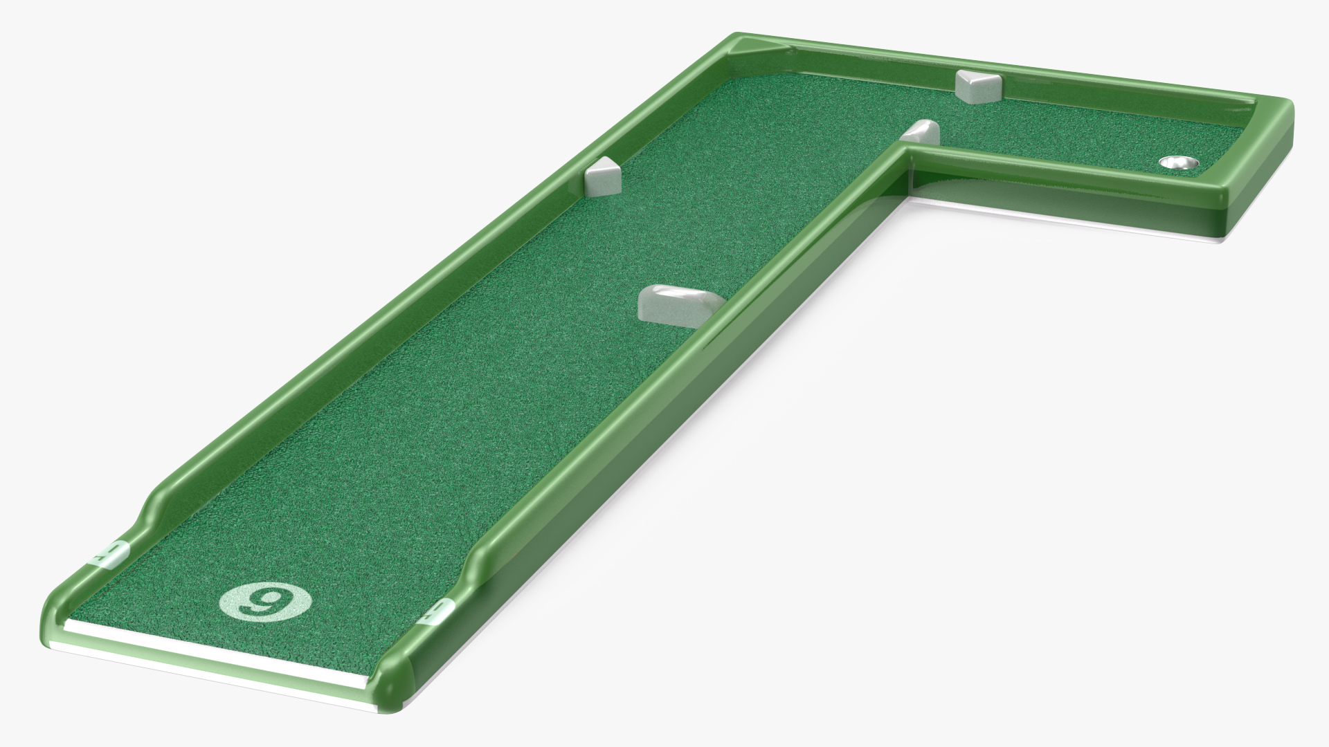 3D model Mini Golf Portable Outdoor 9 Courses Set