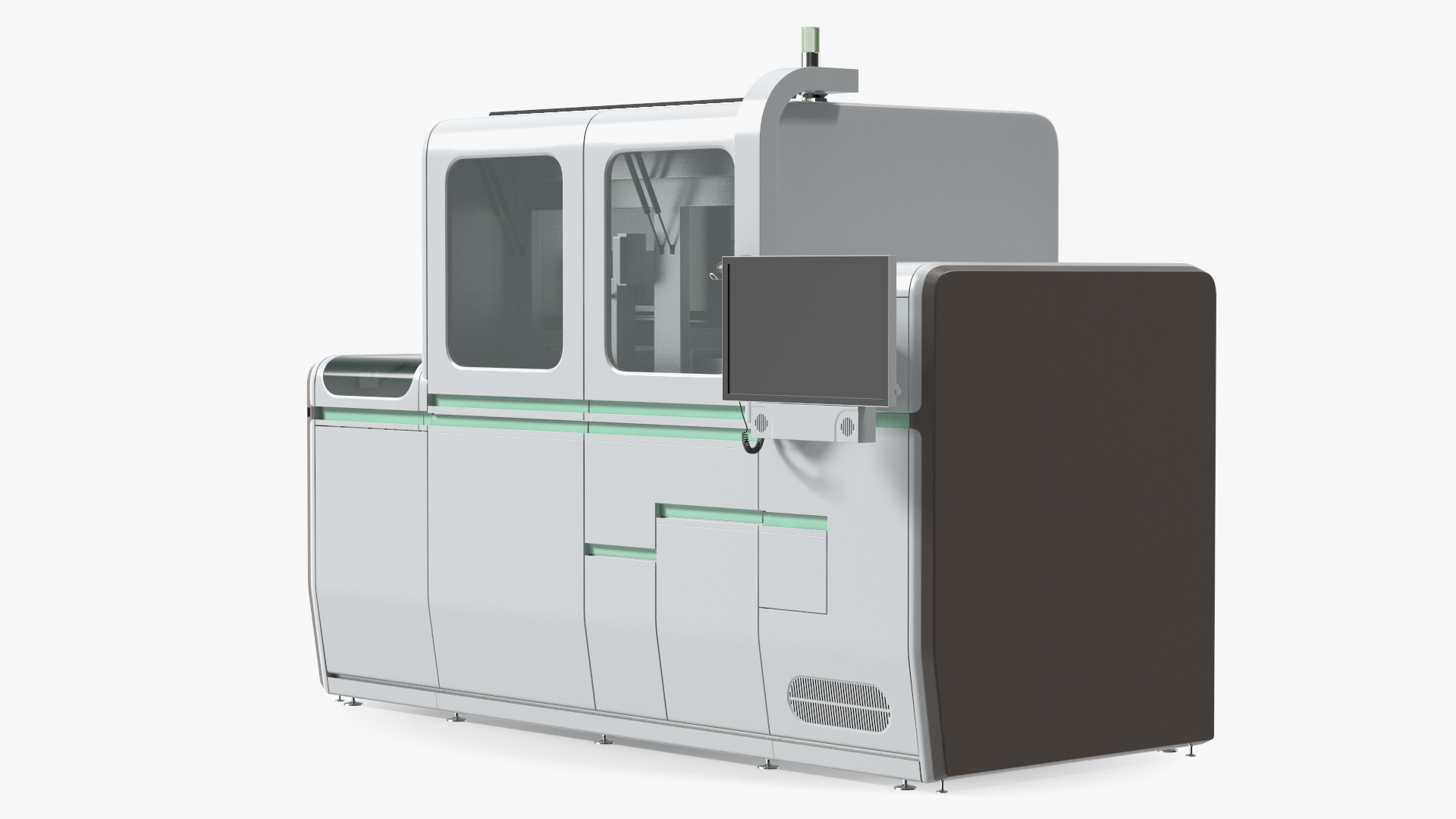 Automated Molecular Diagnostic System 3D
