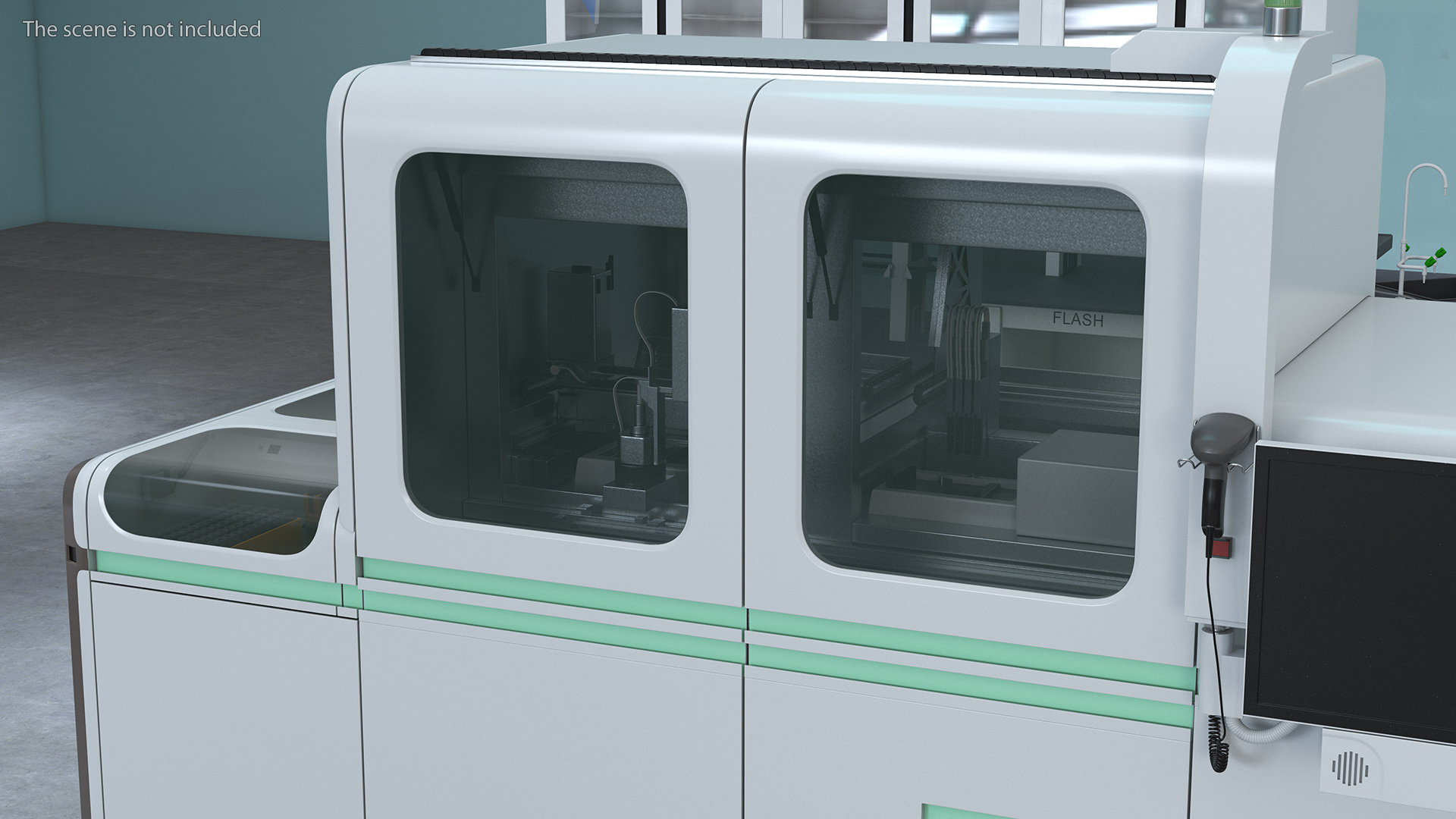 Automated Molecular Diagnostic System 3D