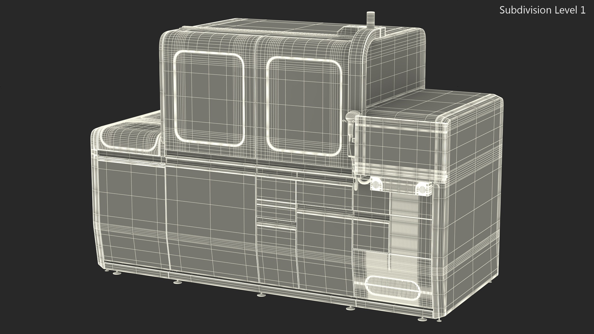 Automated Molecular Diagnostic System 3D
