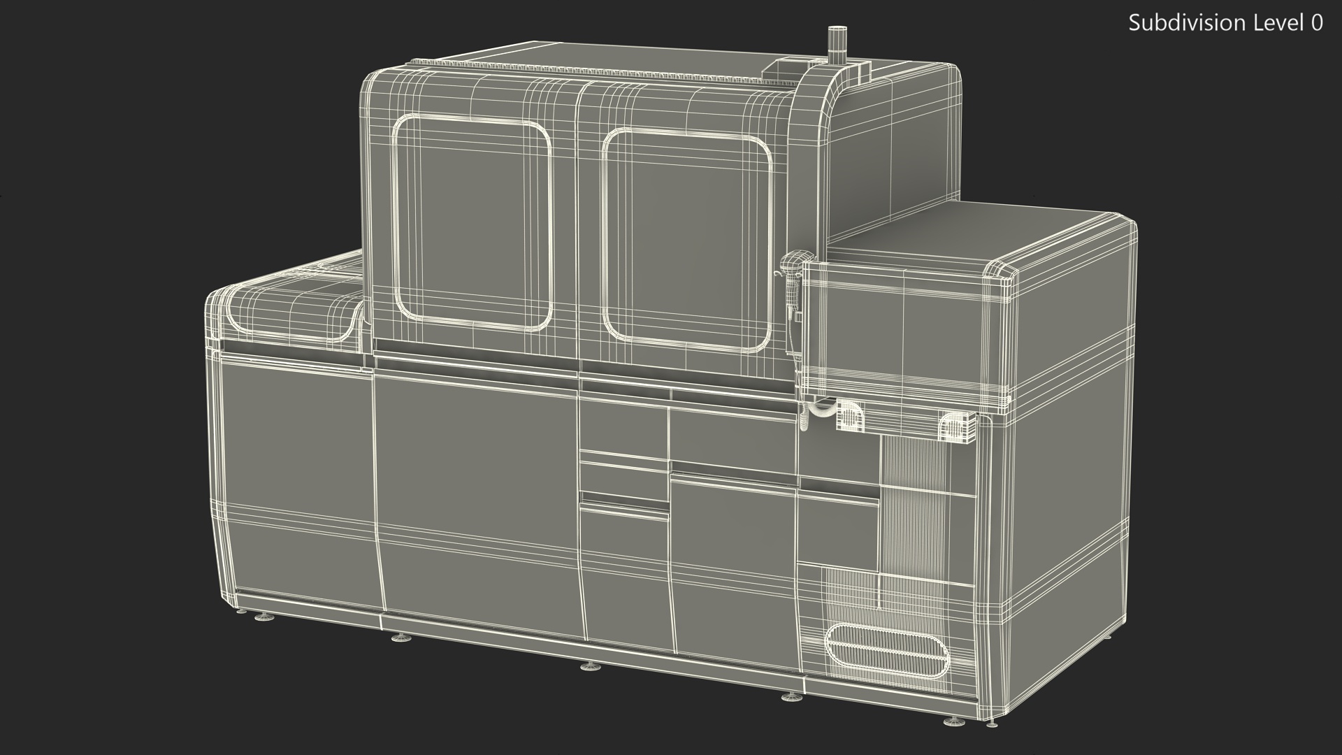 Automated Molecular Diagnostic System 3D
