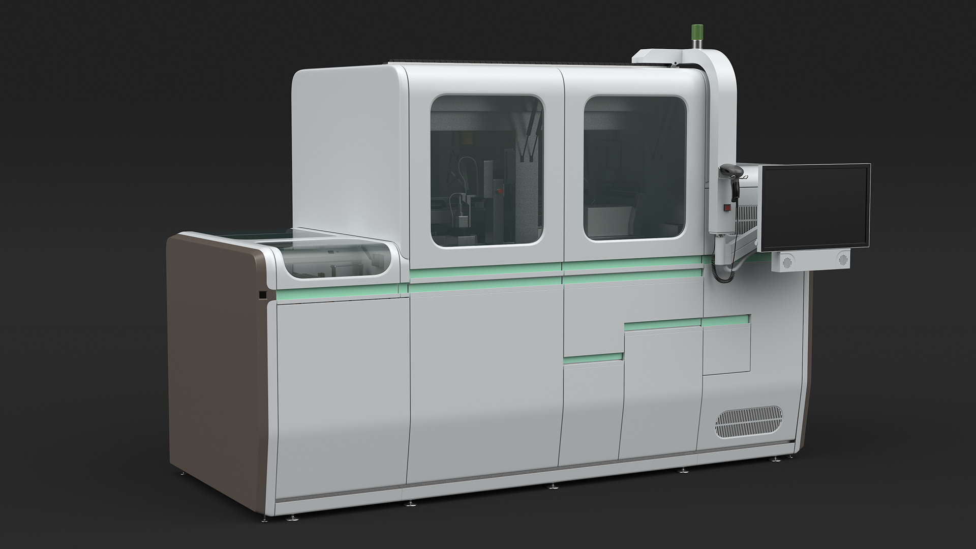 Automated Molecular Diagnostic System 3D