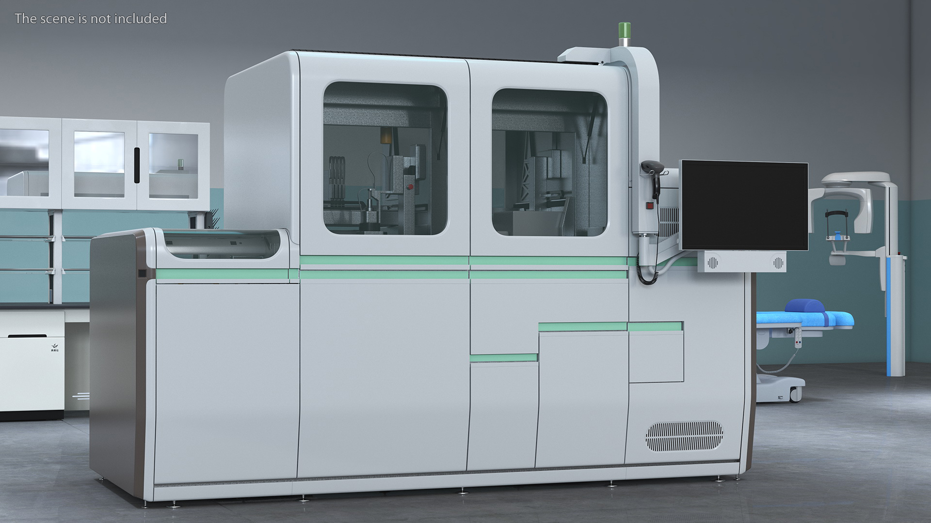 Automated Molecular Diagnostic System 3D
