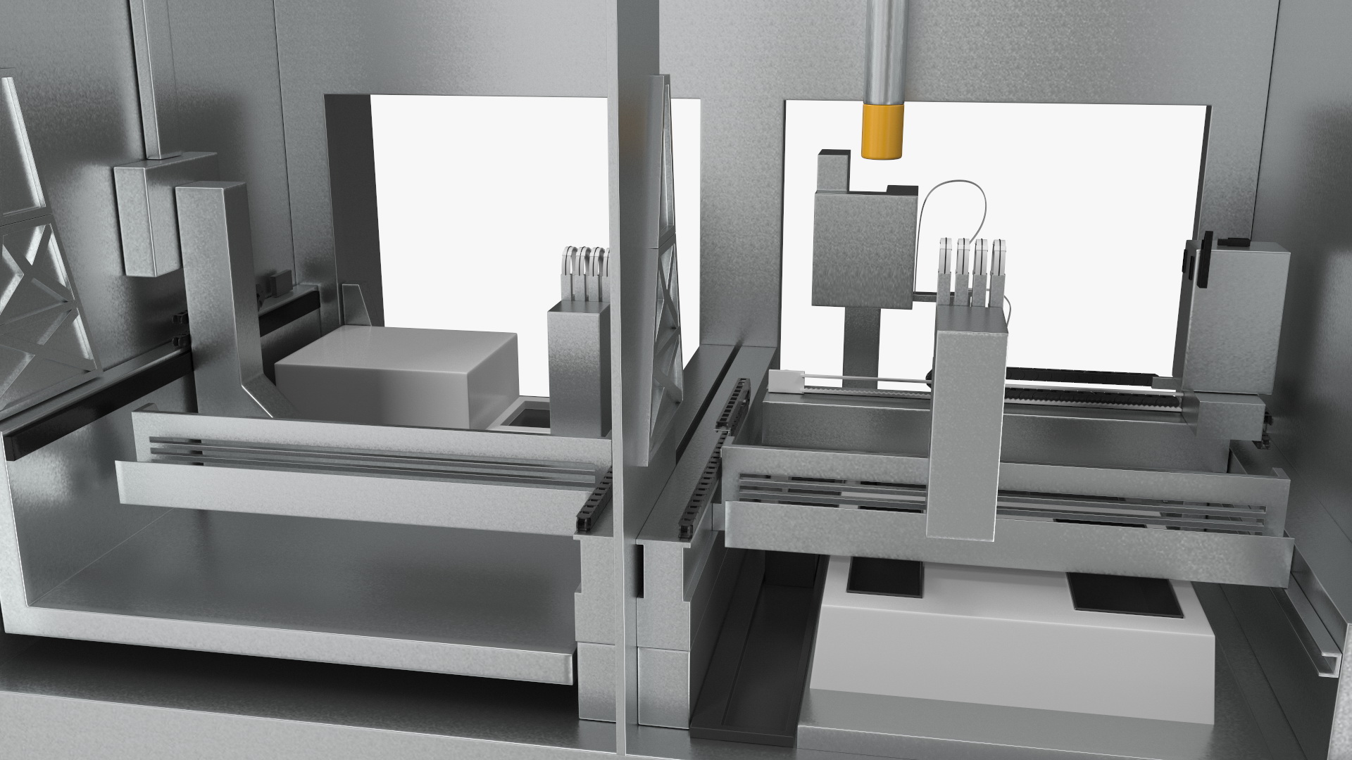 Automated Molecular Diagnostic System 3D