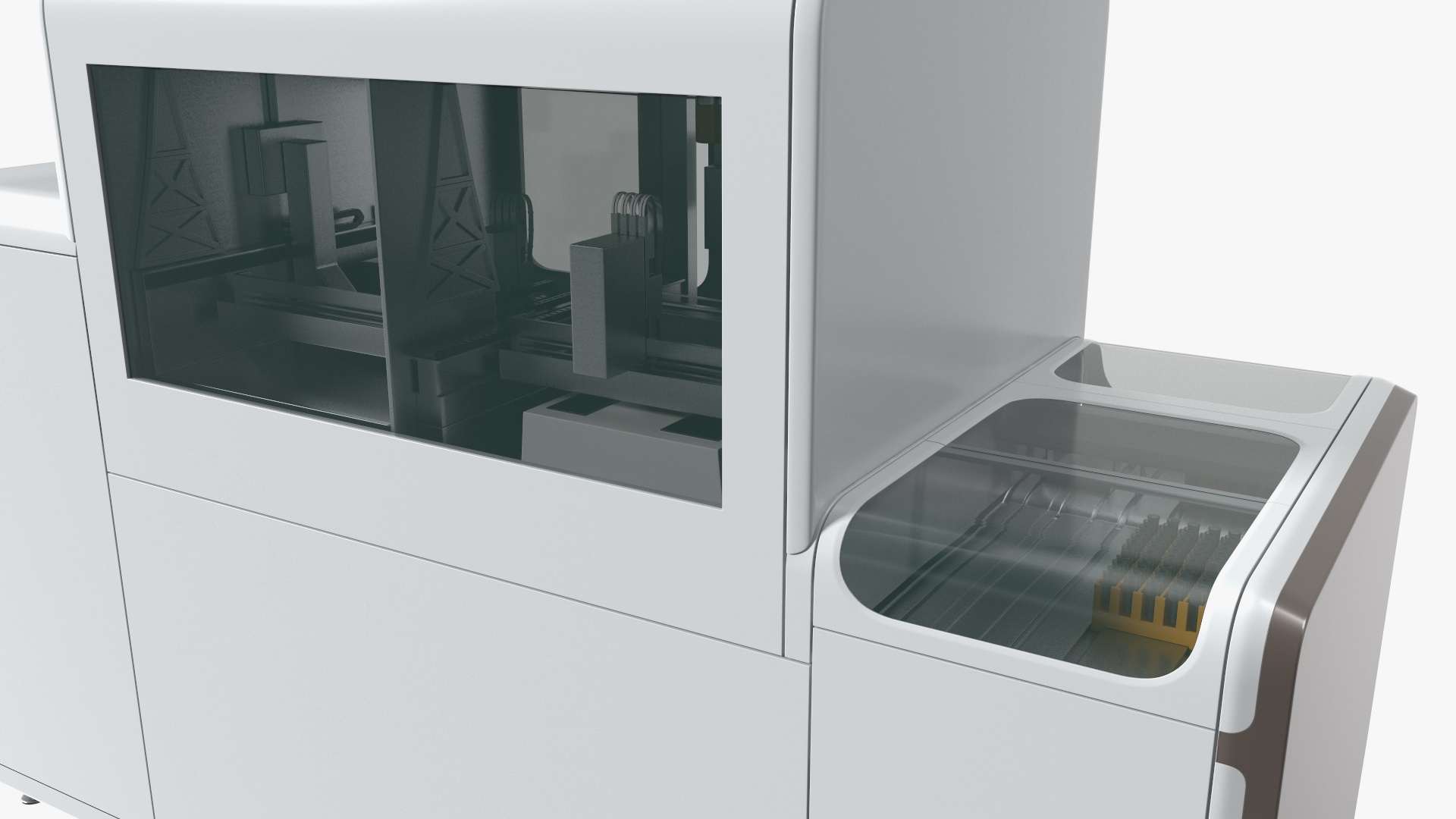 Automated Molecular Diagnostic System 3D