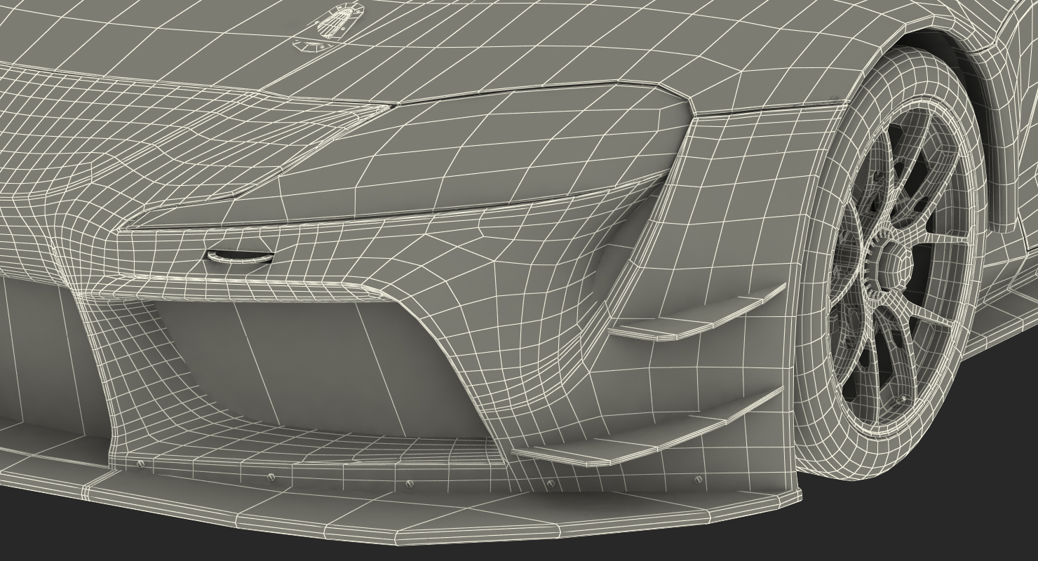 3D Toyota Supra Gazoo Racing Concept model