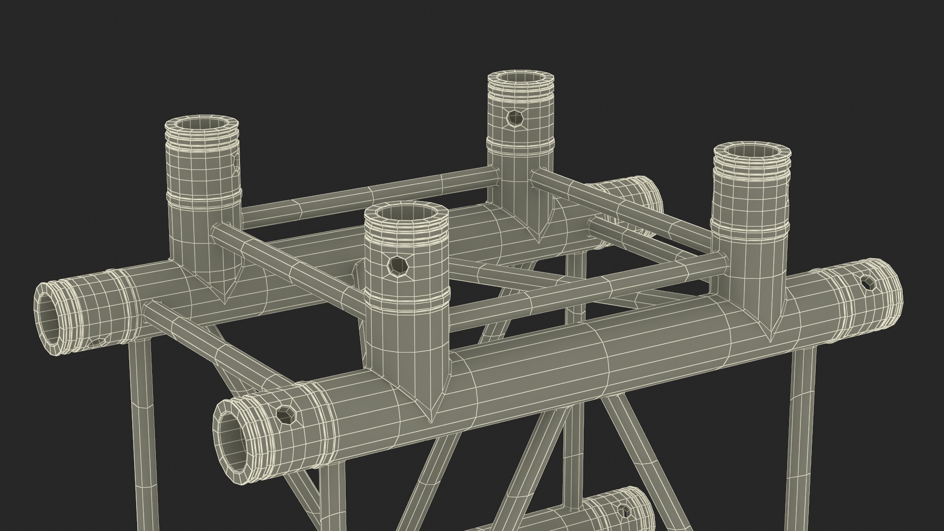 3D Truss Modular Square Cross