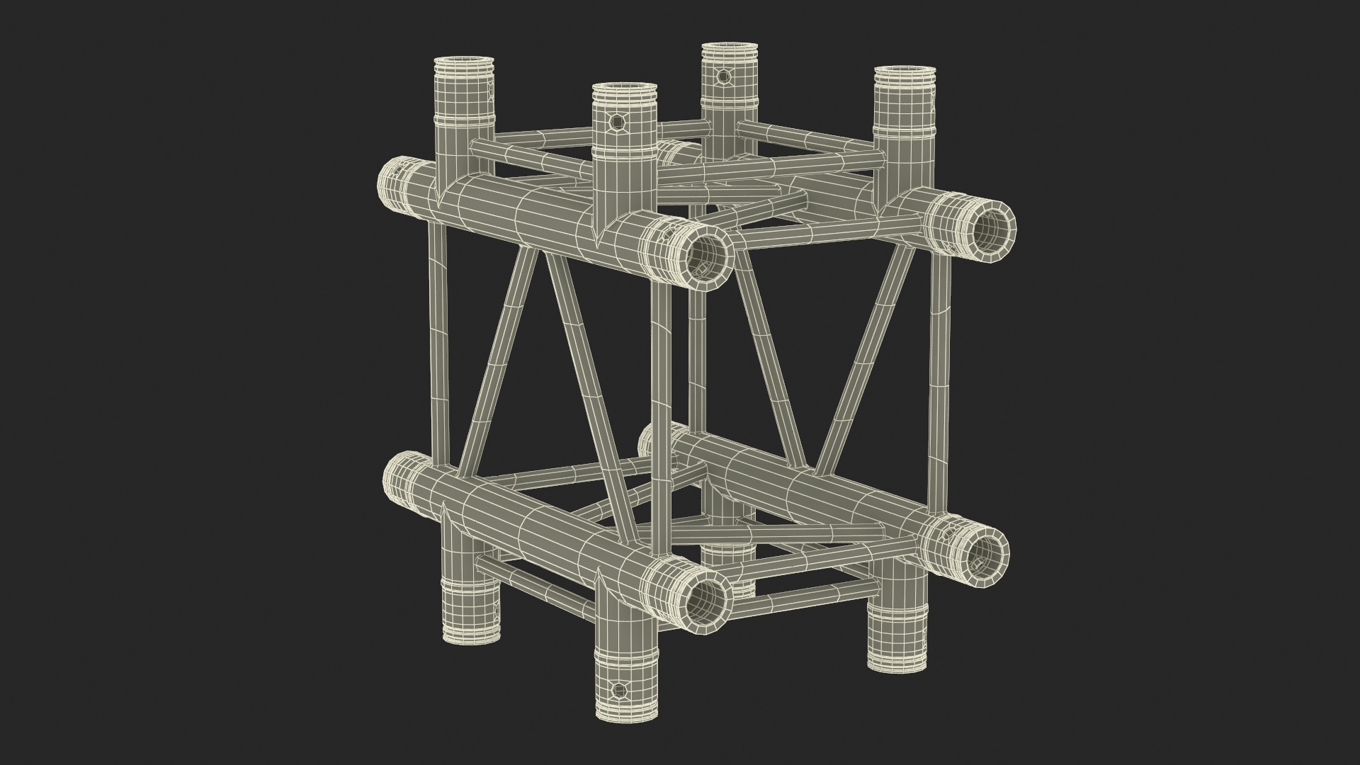 3D Truss Modular Square Cross