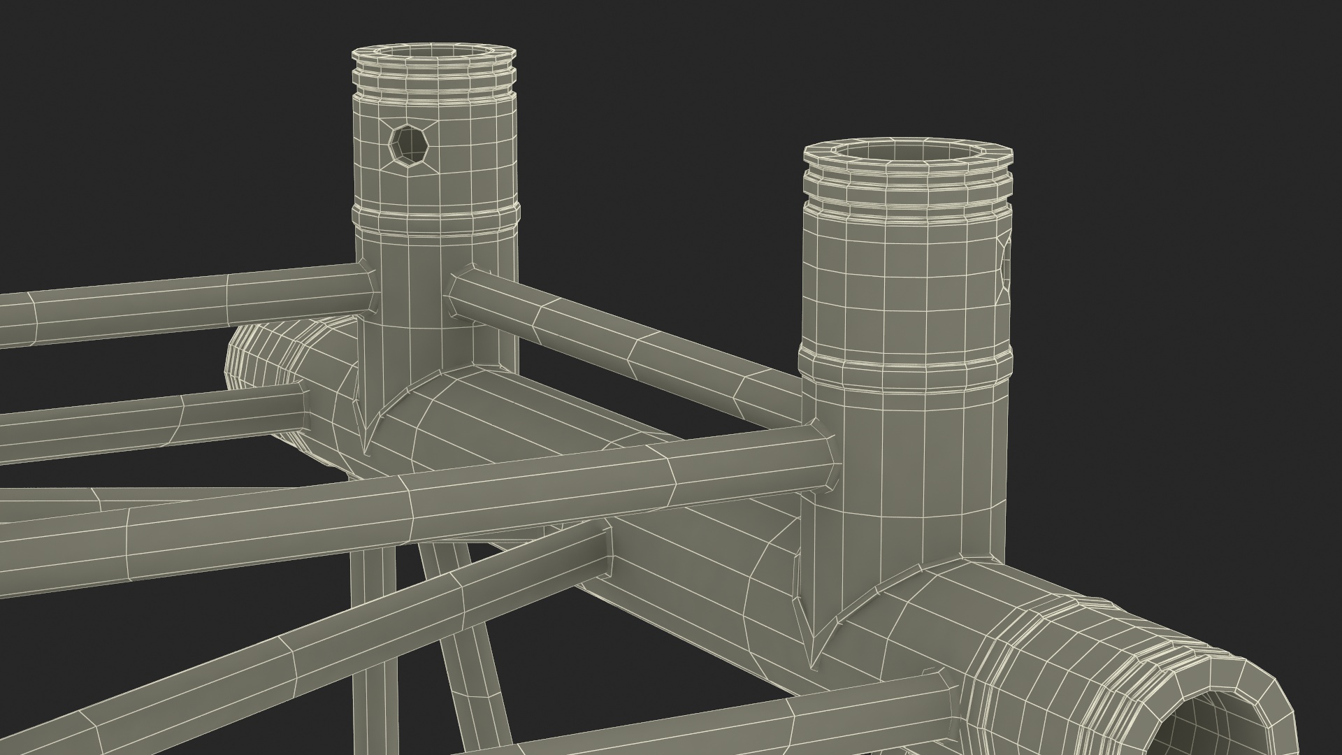 3D Truss Modular Square Cross