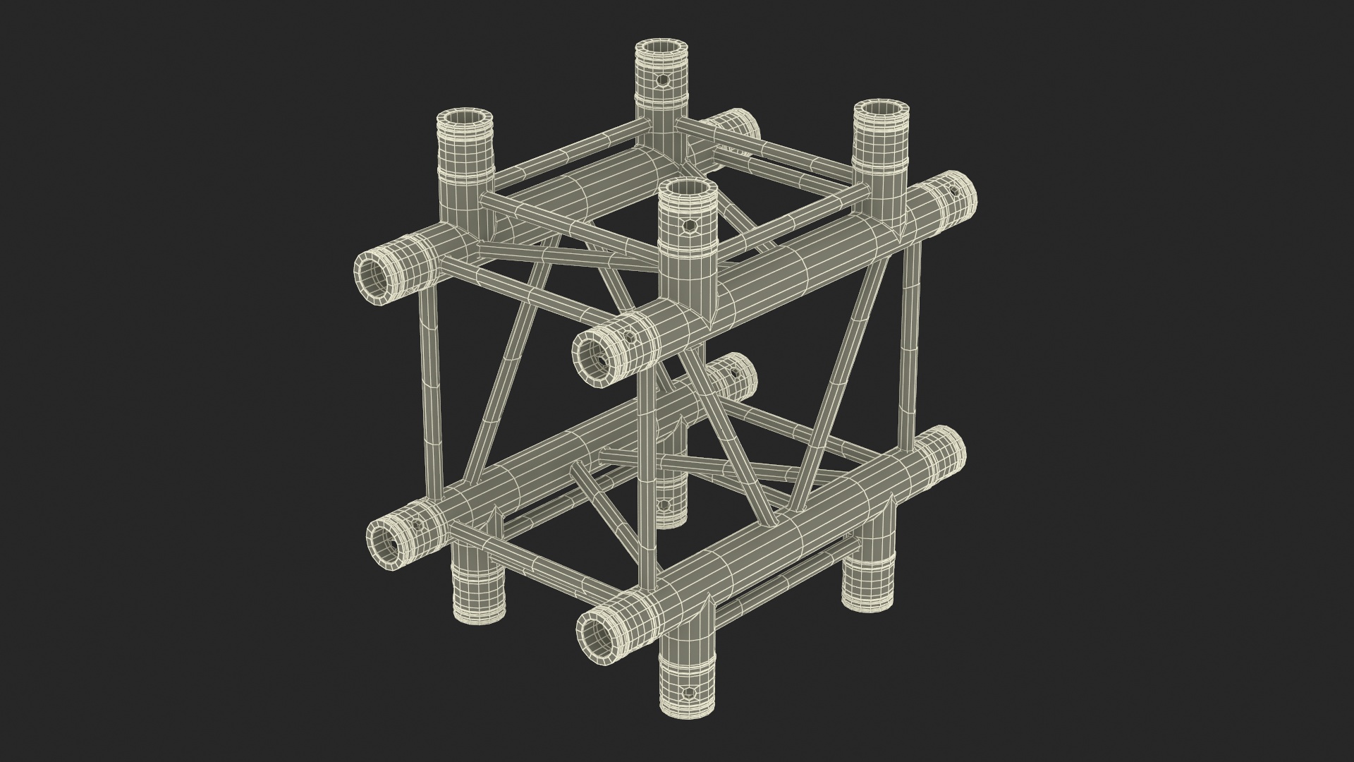 3D Truss Modular Square Cross