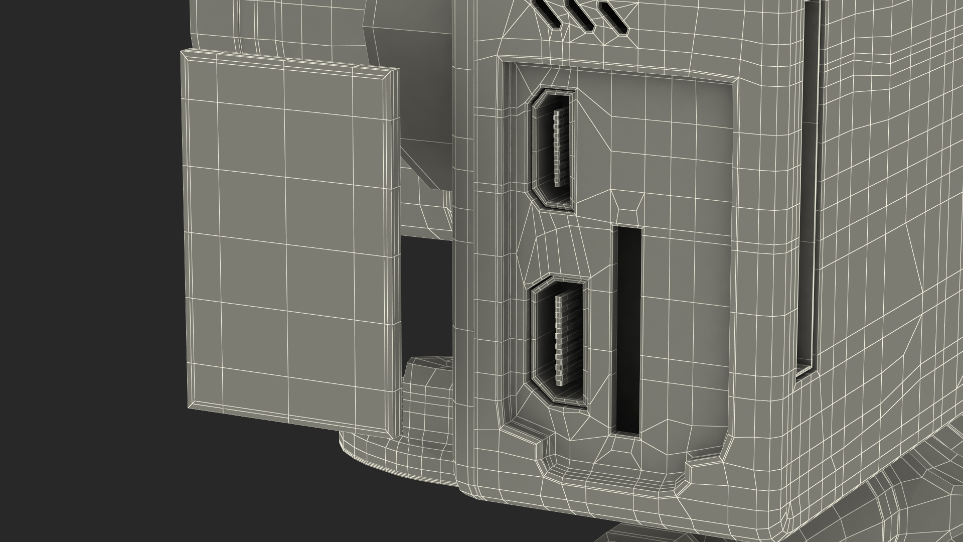 3D model Action Camera in Aqua Box