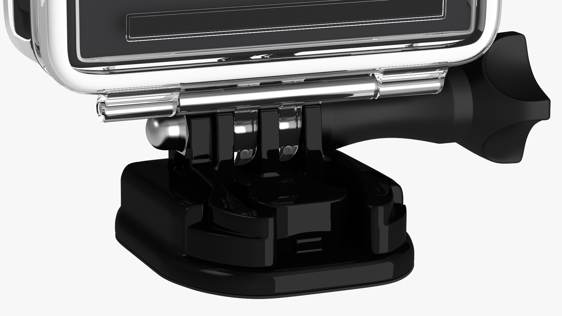 3D model Action Camera in Aqua Box