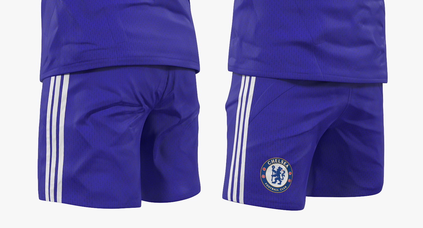 Soccer Uniform Chelsea 3D