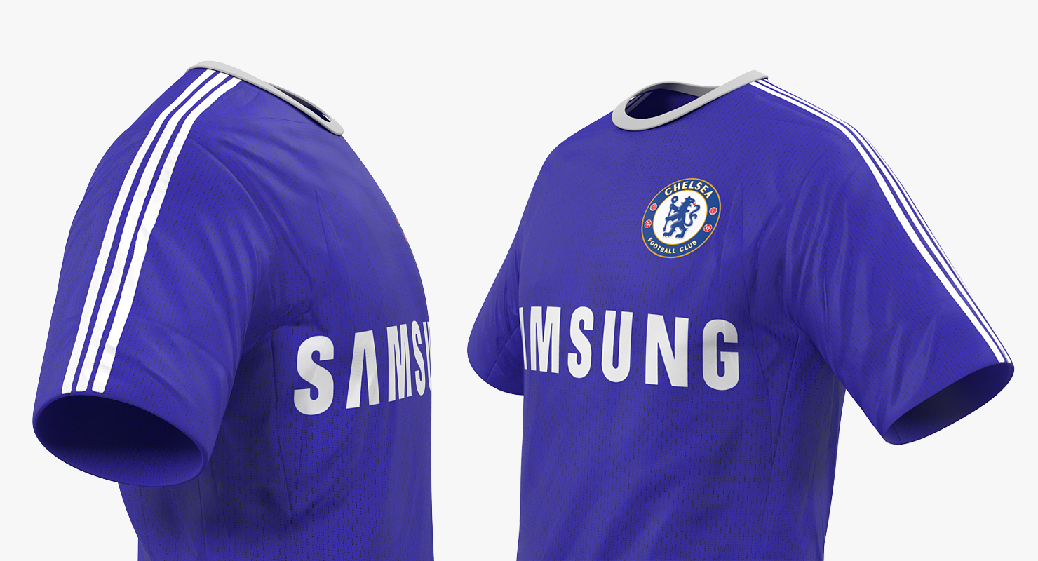 Soccer Uniform Chelsea 3D