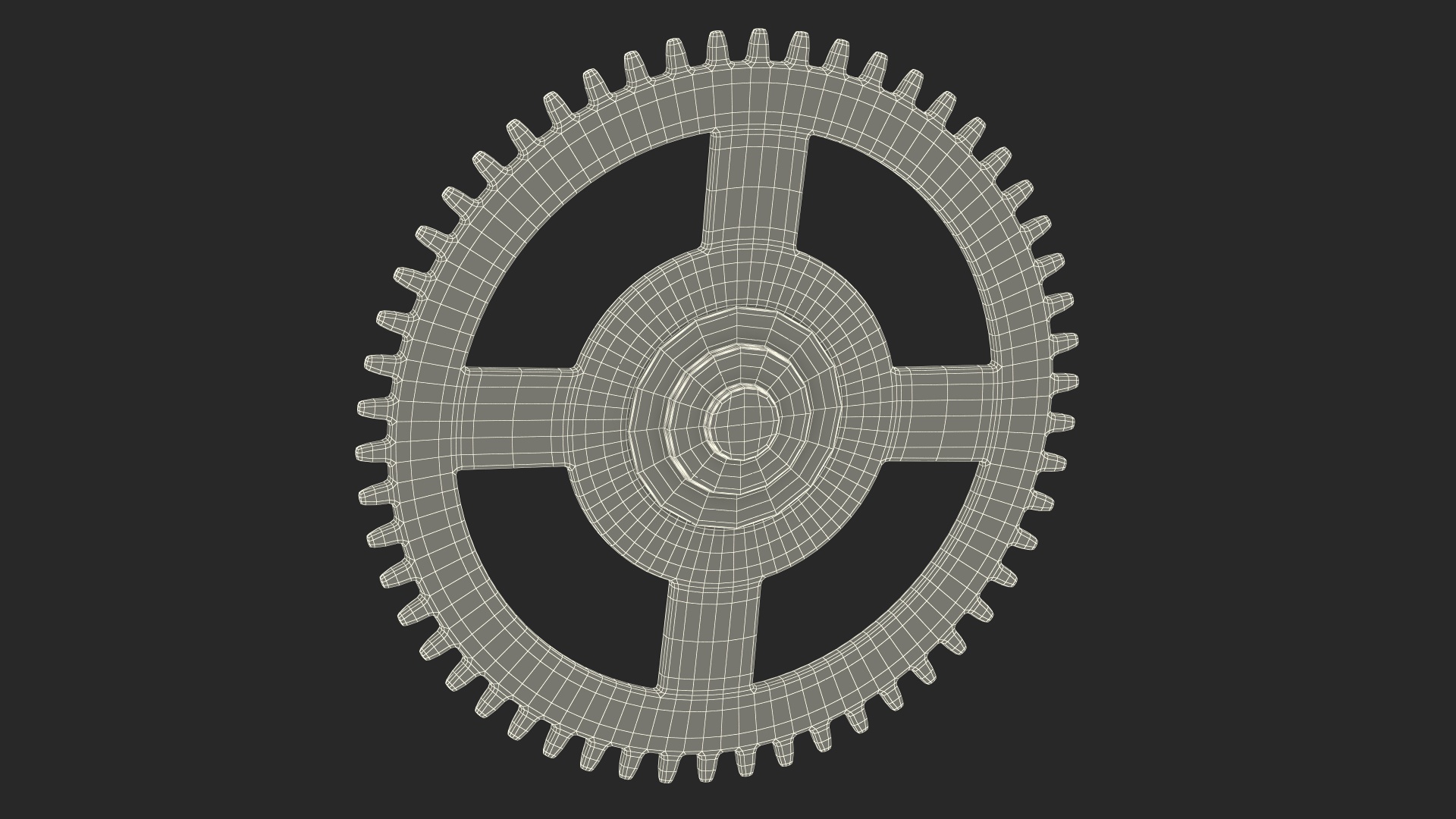 Sprocket Cogwheel Gear 3D