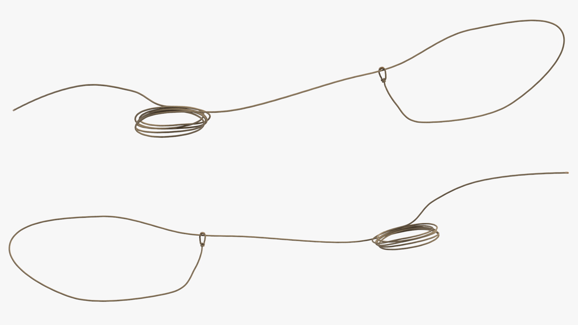 3D Lasso Rope for Catching Animals Flying model