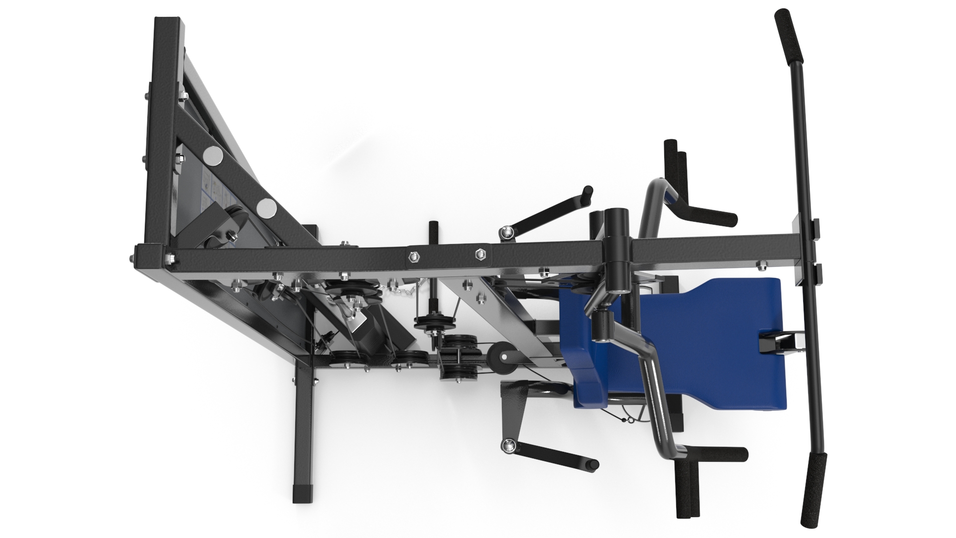 3D Multi Gym Exercise Equipment model