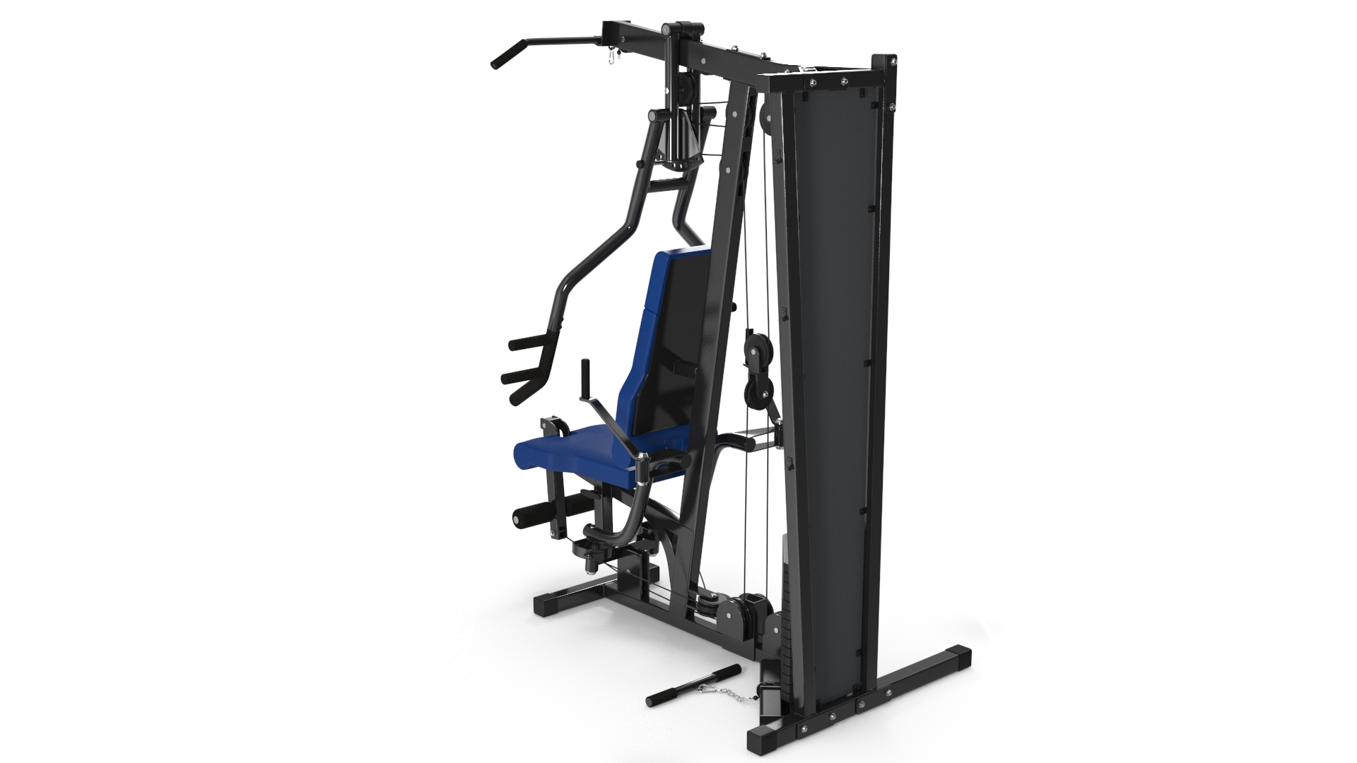 3D Multi Gym Exercise Equipment model