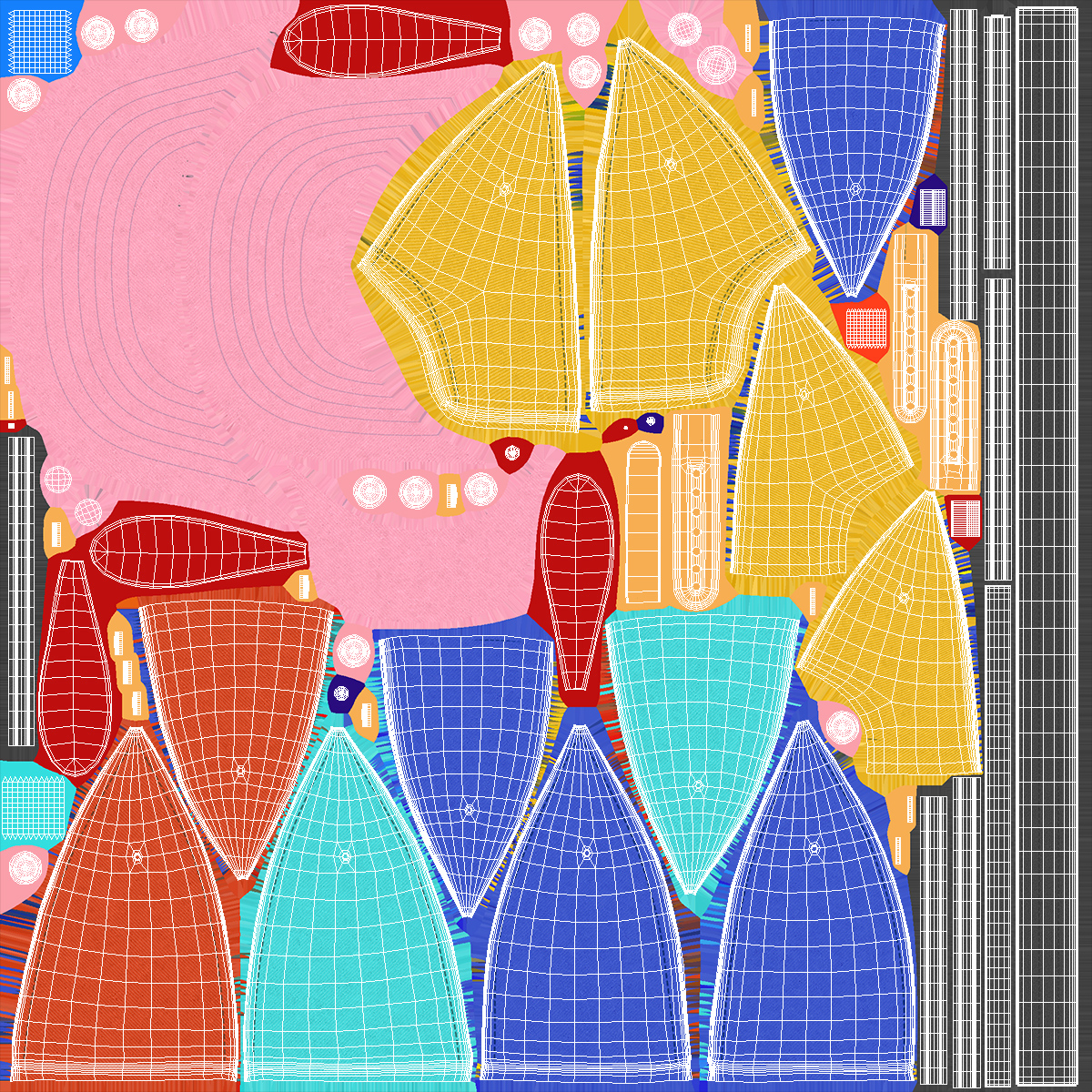 3D Colorful Propeller Hat Brimless