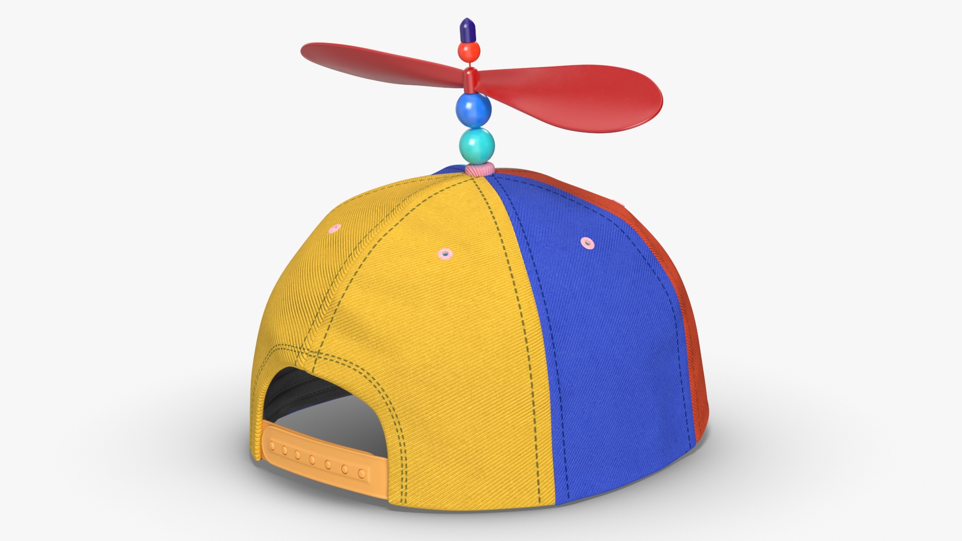 3D Colorful Propeller Hat Brimless