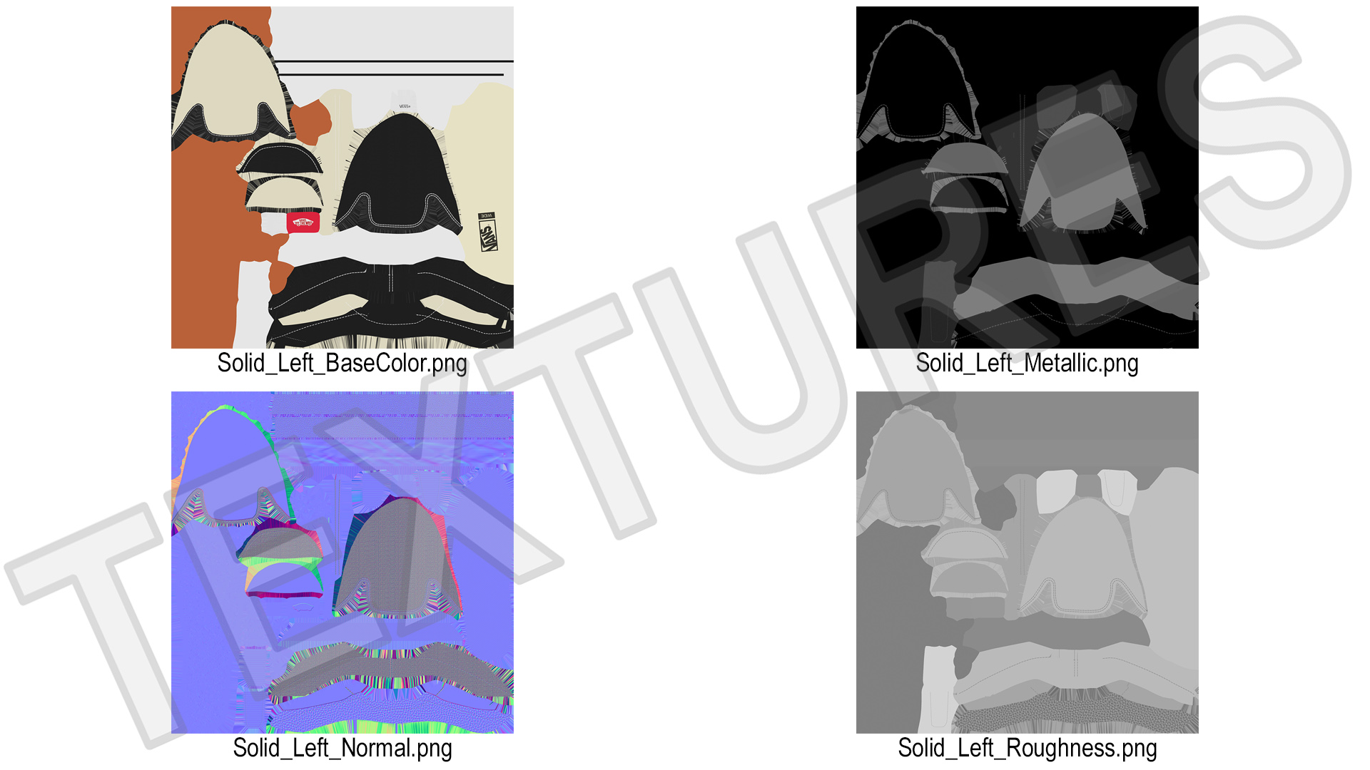 3D model Classic Slip-On Vans