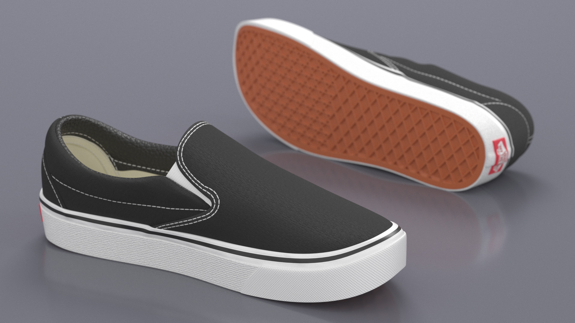 3D model Classic Slip-On Vans