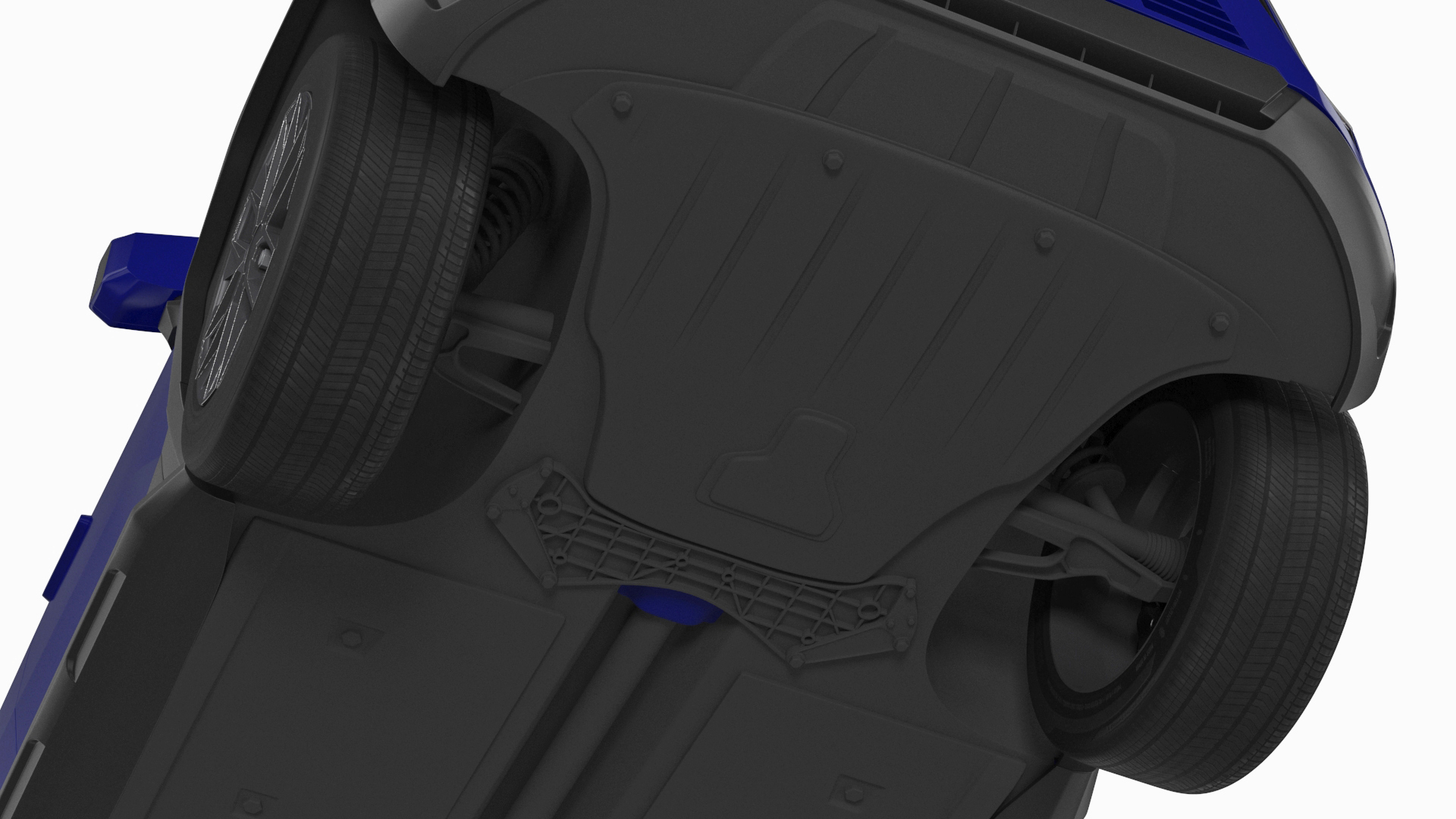 3D model Premium SUV with Tow Dolly and Sport Car