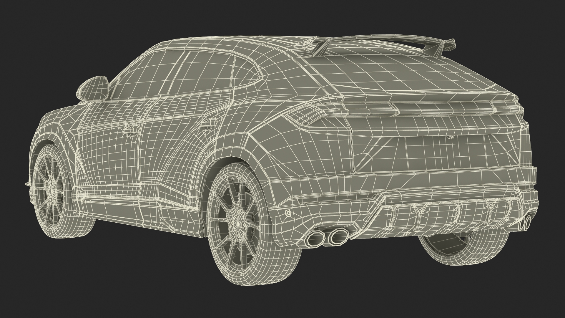 3D model Premium SUV with Tow Dolly and Sport Car