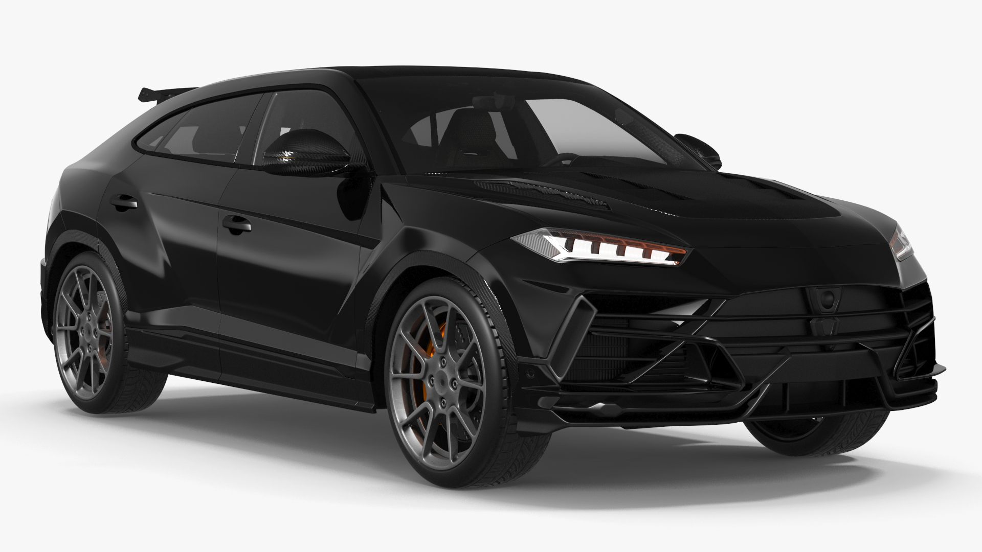 3D model Premium SUV with Tow Dolly and Sport Car