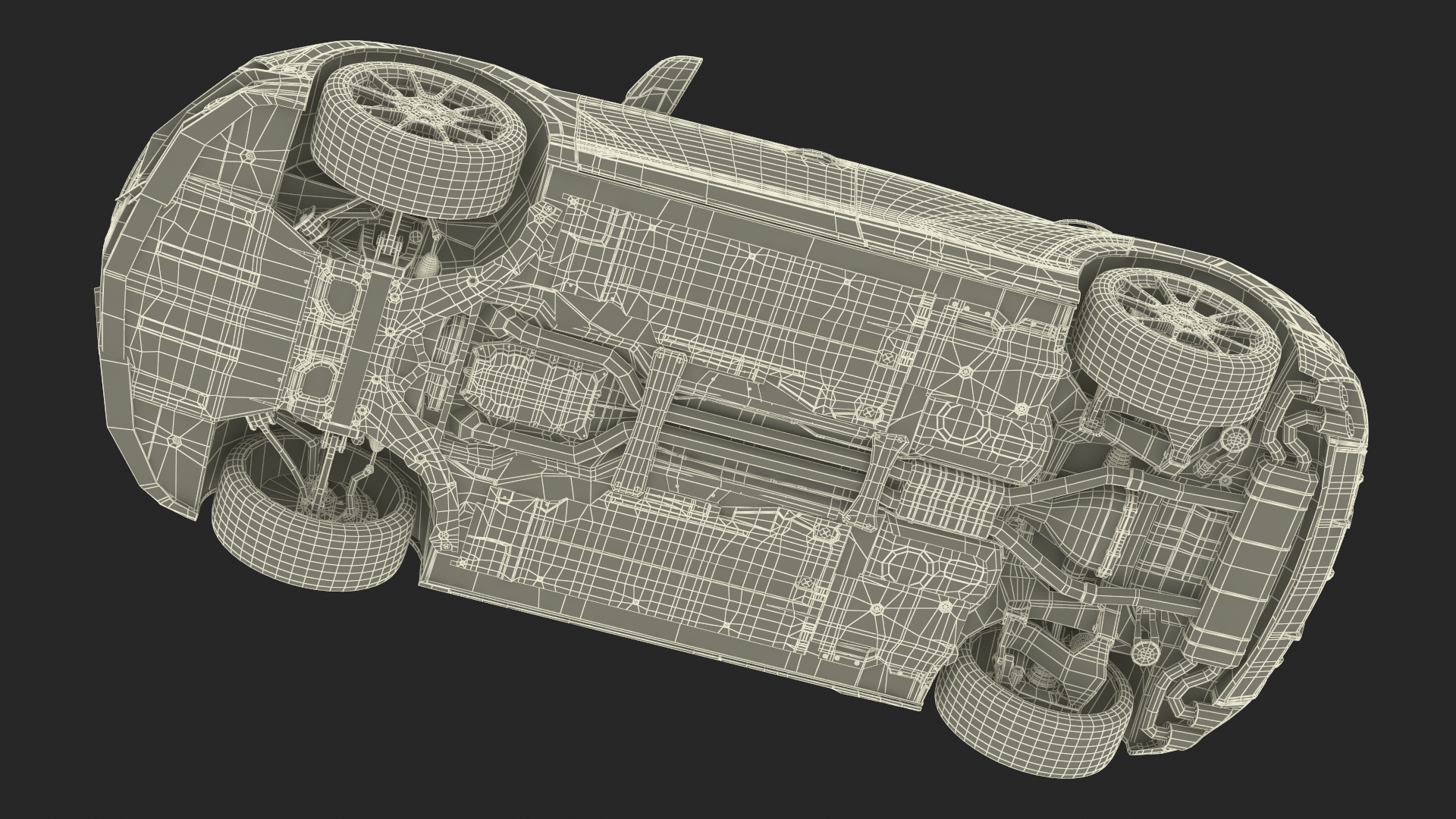 3D model Premium SUV with Tow Dolly and Sport Car