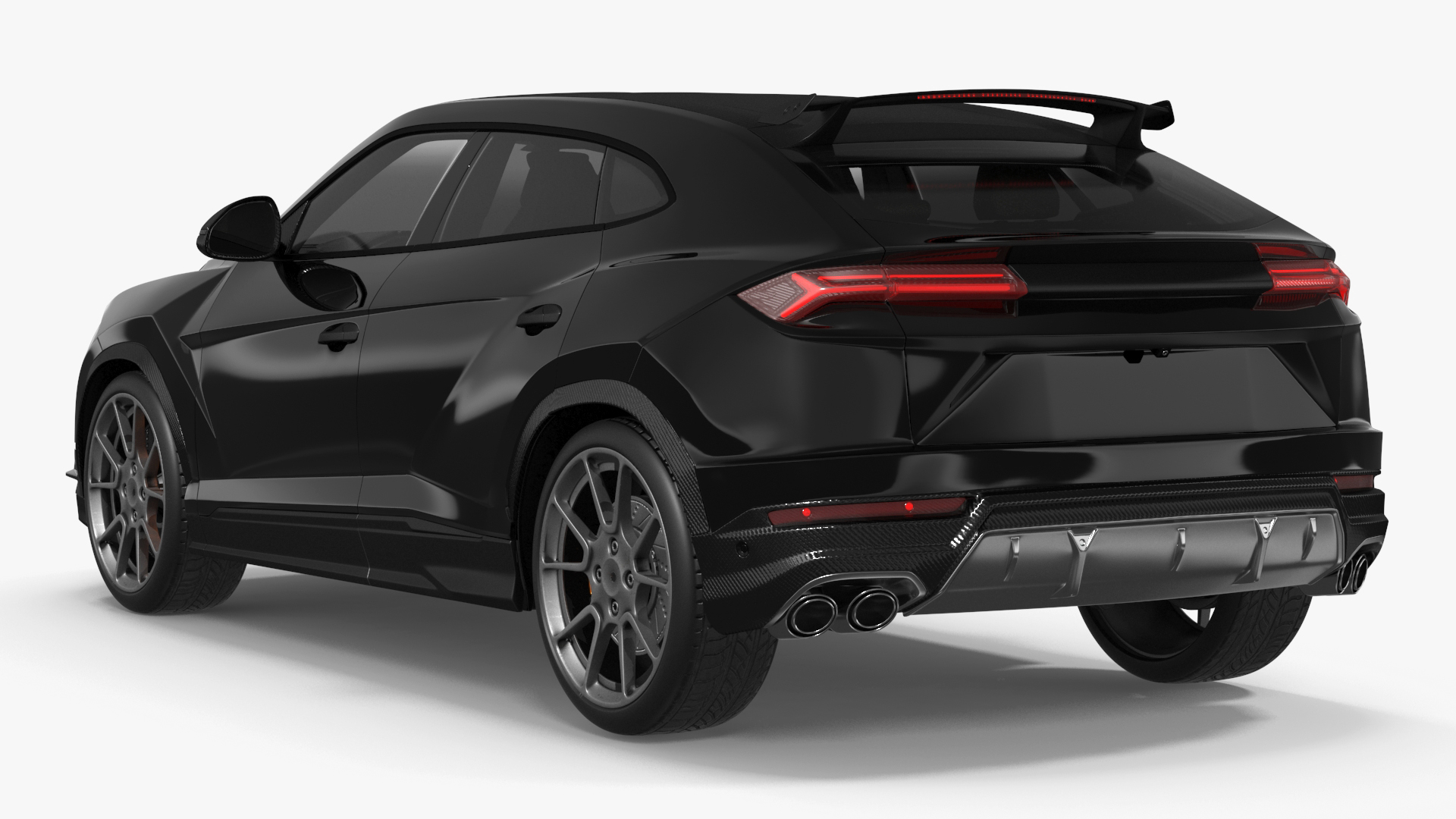 3D model Premium SUV with Tow Dolly and Sport Car