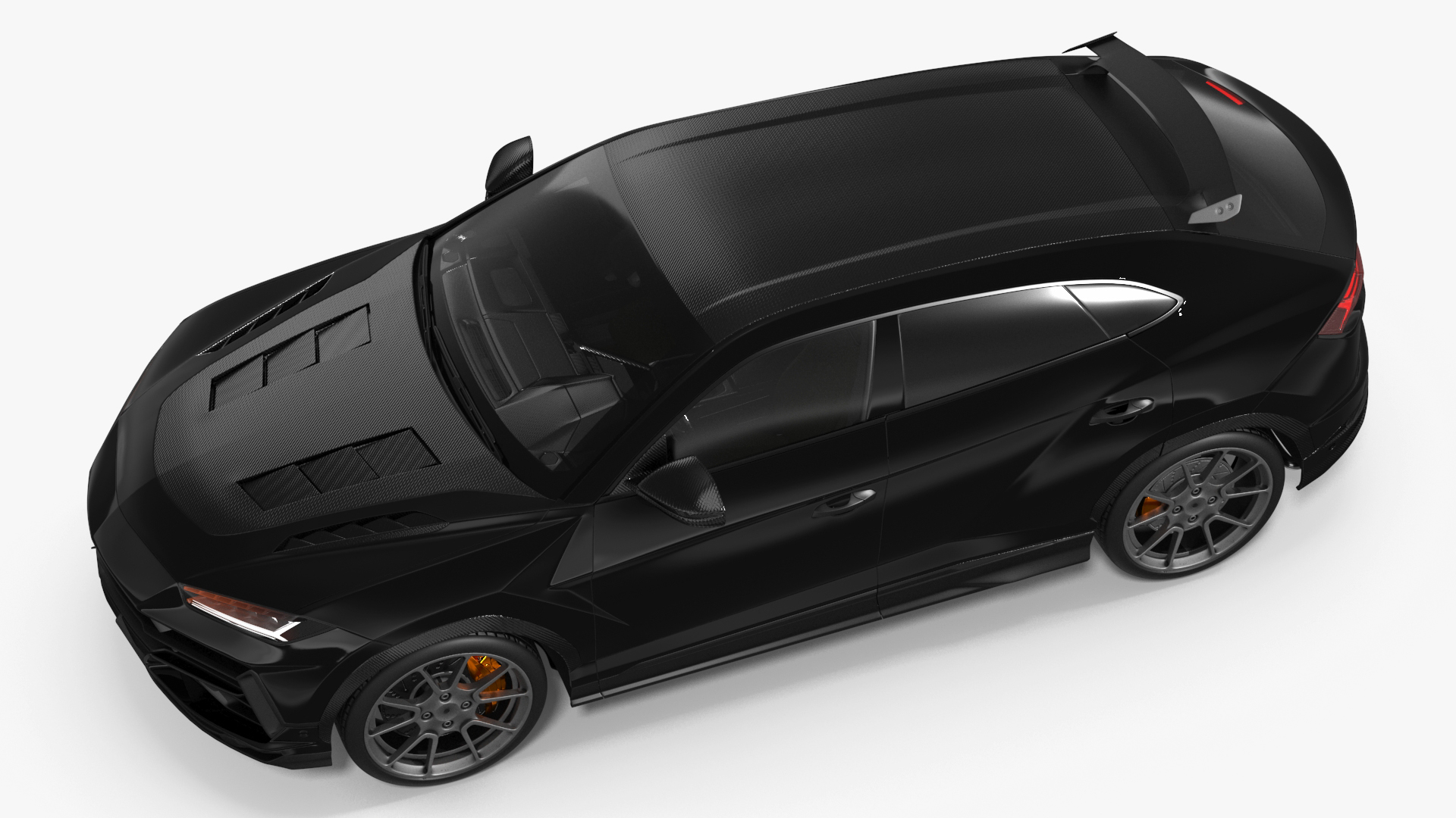 3D model Premium SUV with Tow Dolly and Sport Car