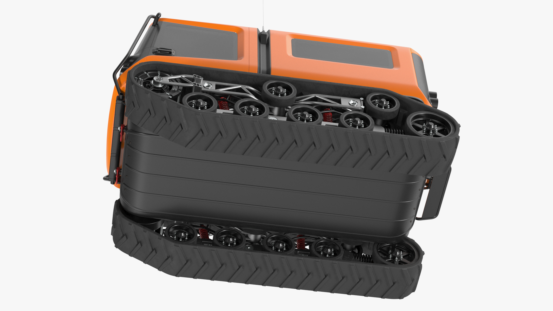 3D Venturi Antarctica Vehicle Simple Interior Rigged for Cinema 4D model