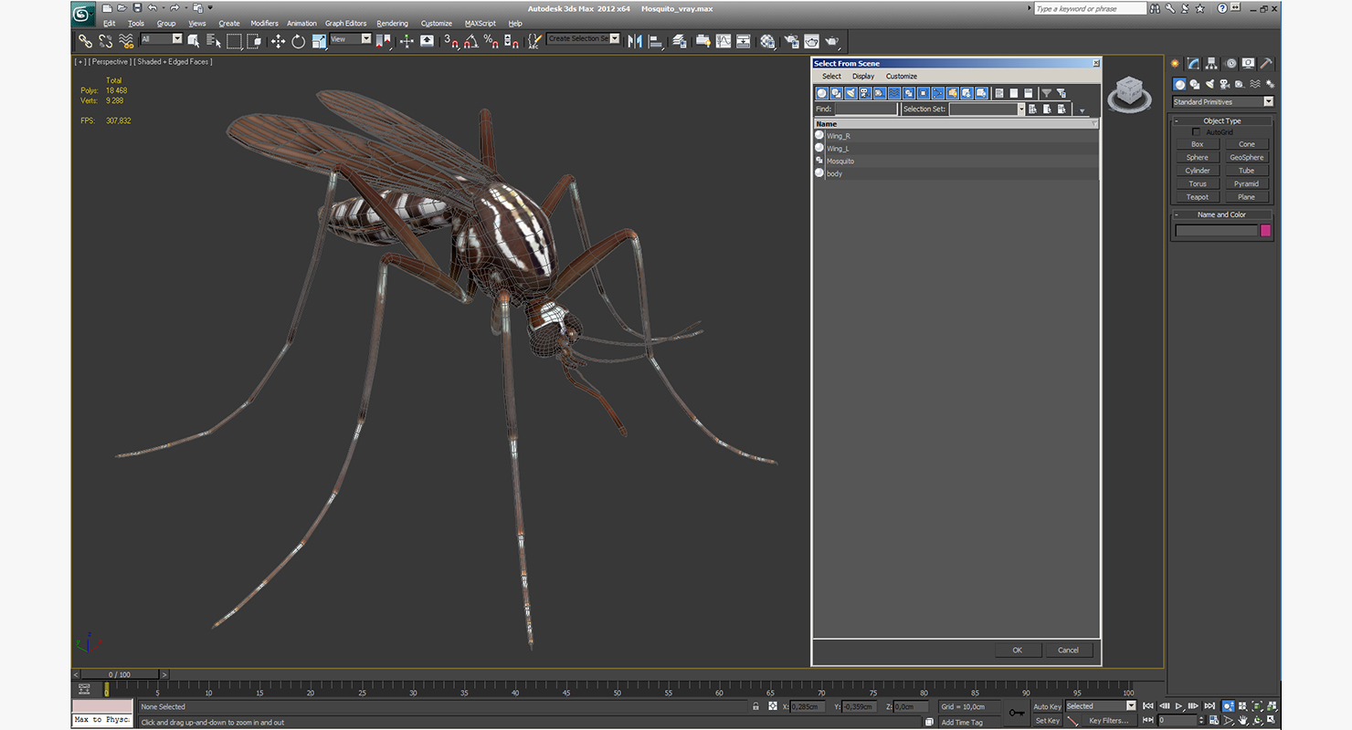 3D model Mosquito