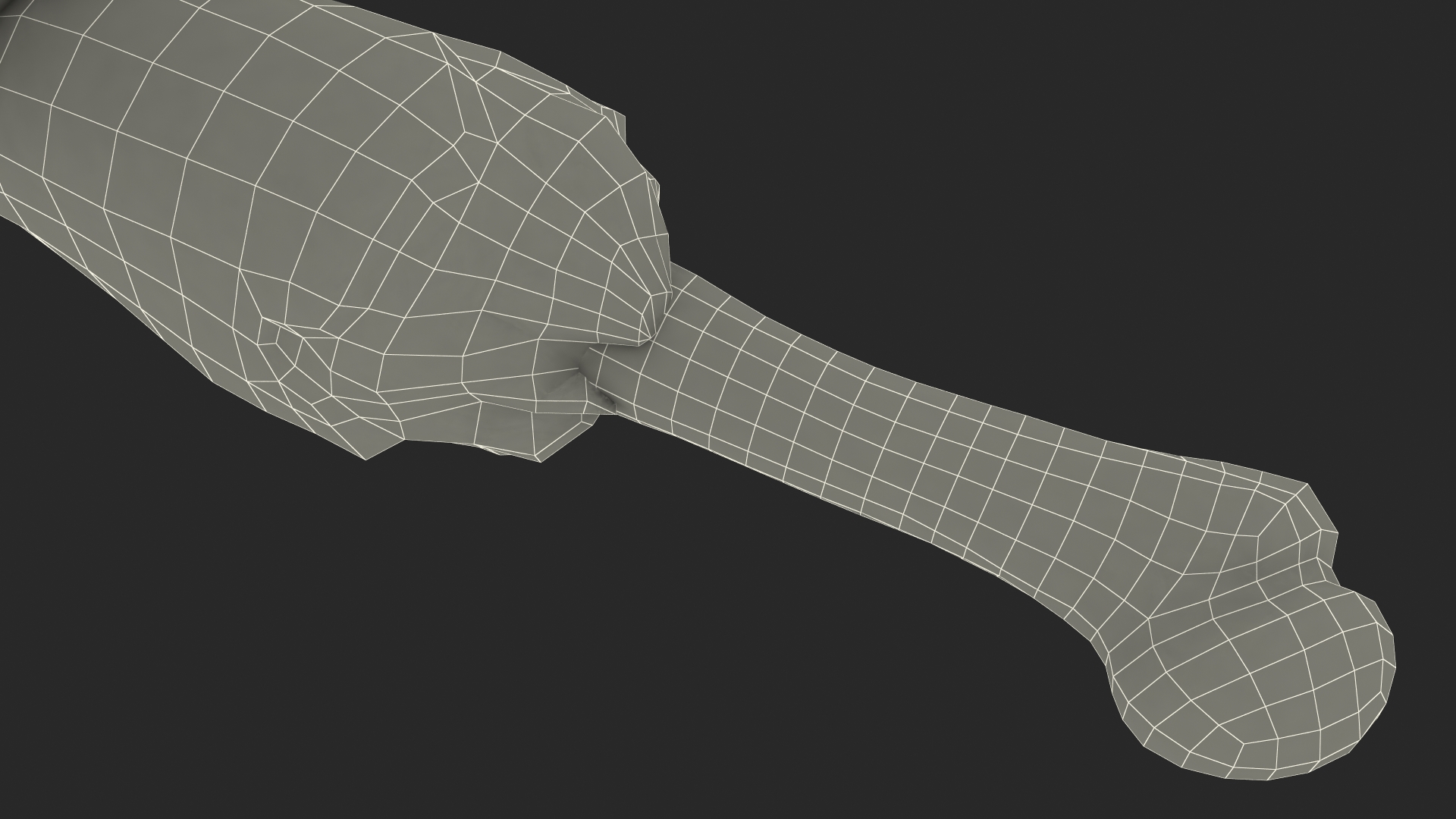 3D Zombie Arms Attack Pose model