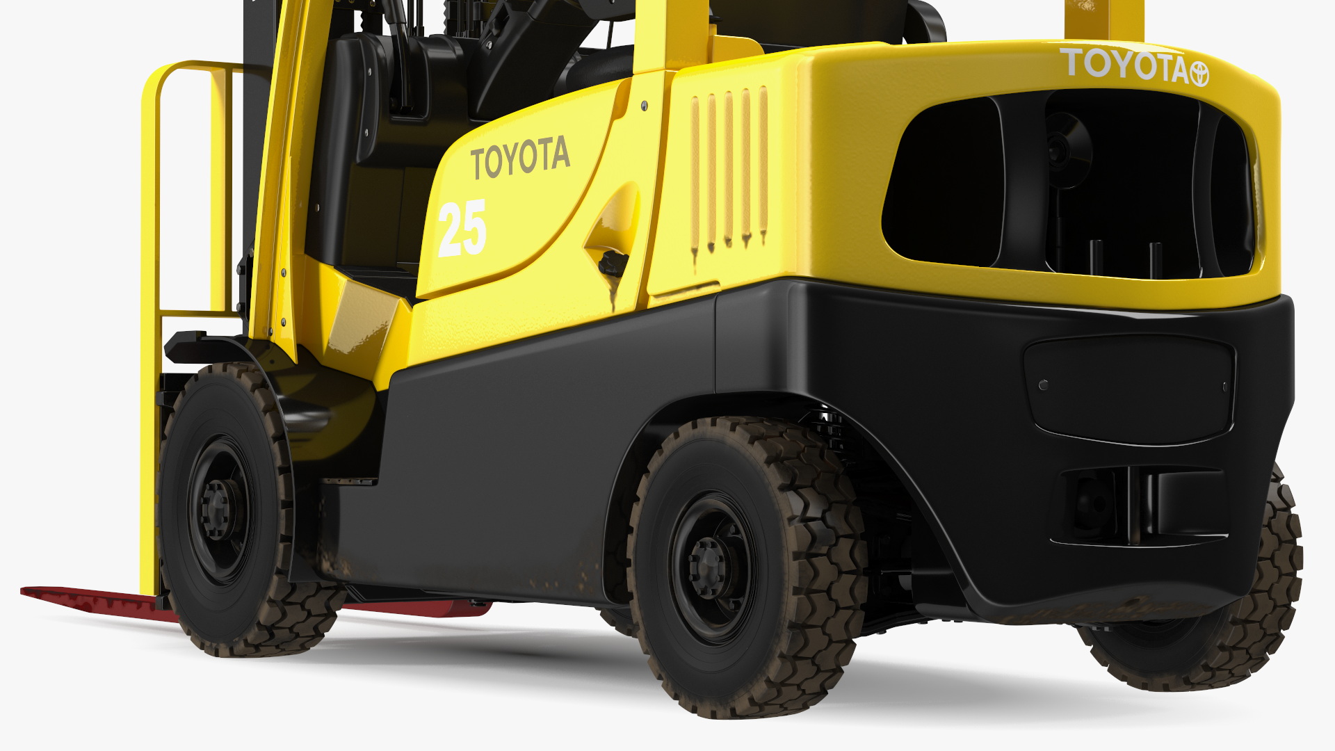 Toyota Core Electric Forklift 3D model