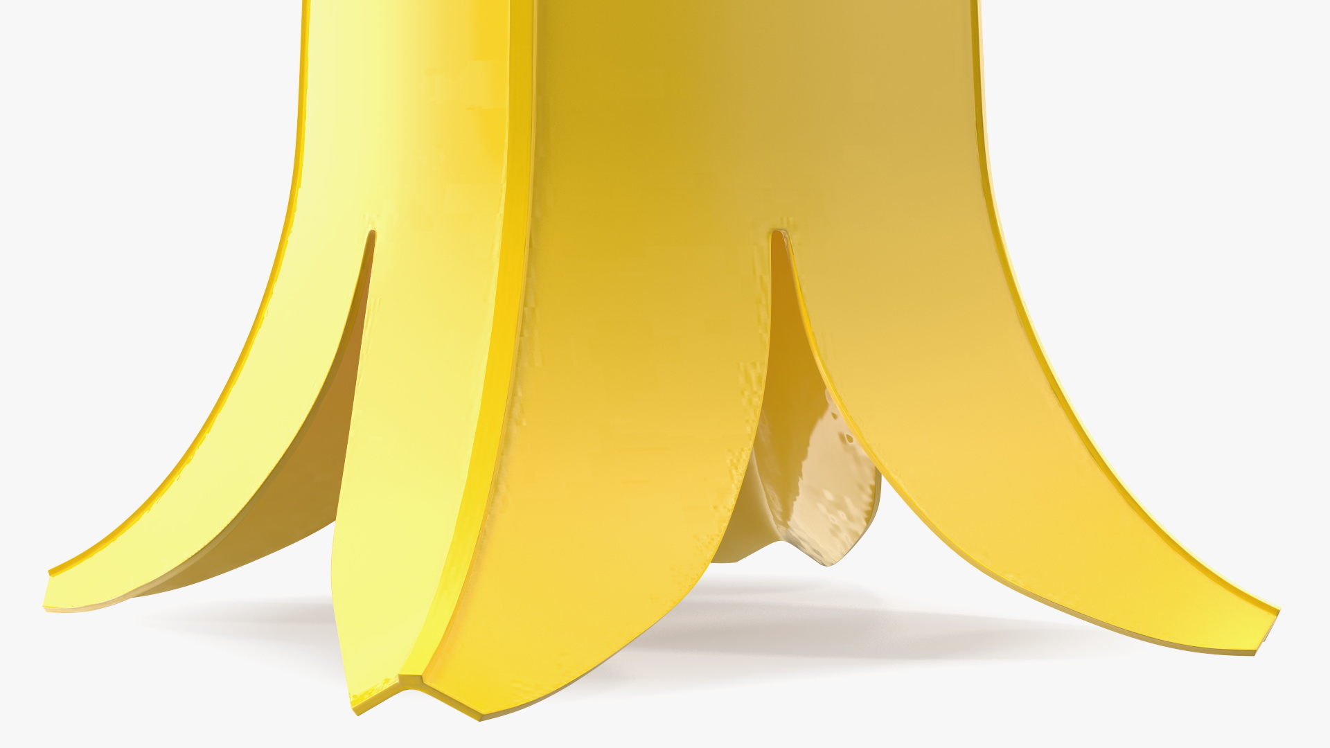 Banana Cone Caution Wet Floor Sign 90cm 3D model