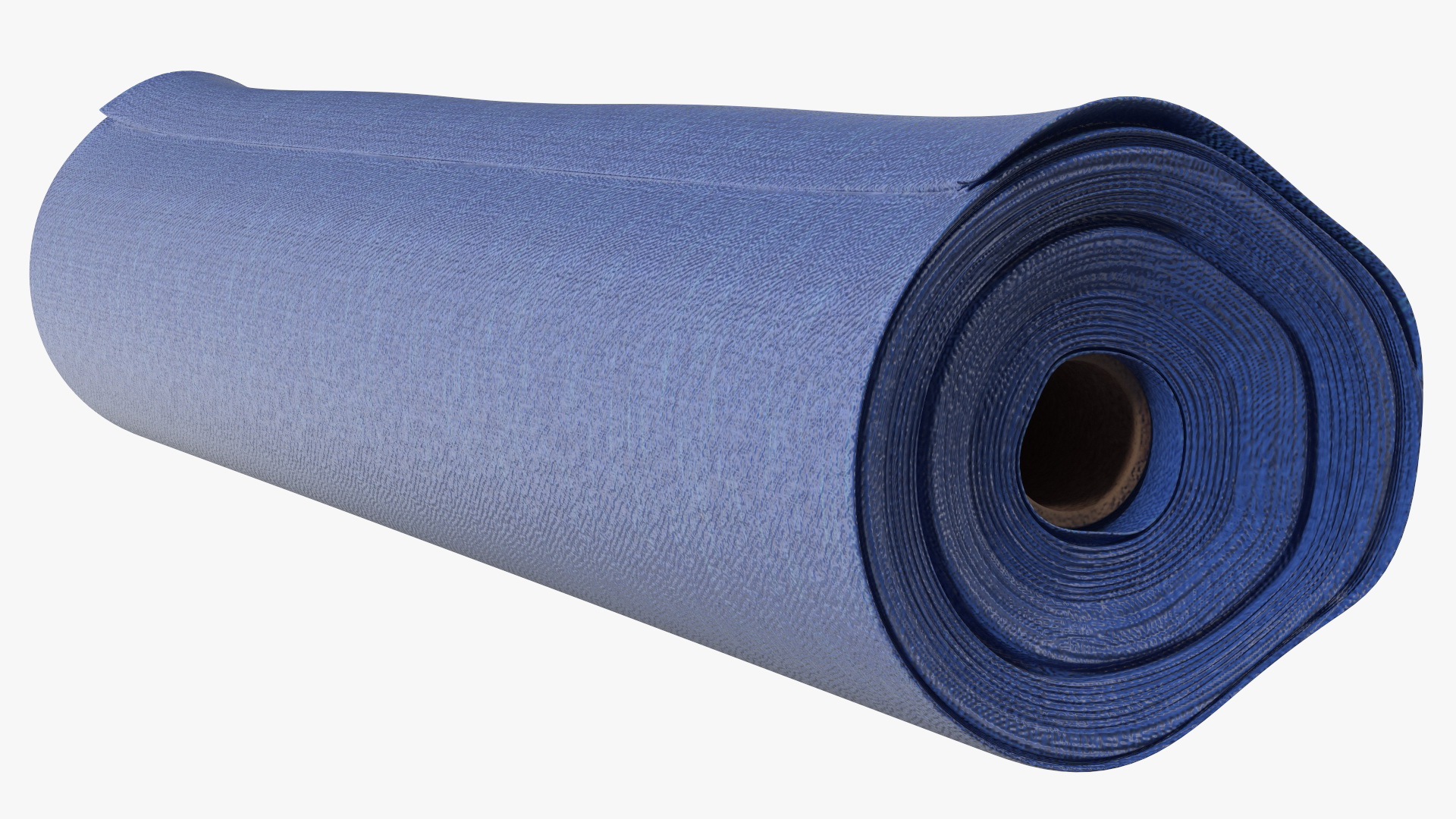 3D model Pile of Differently Colored Fabric Rolls