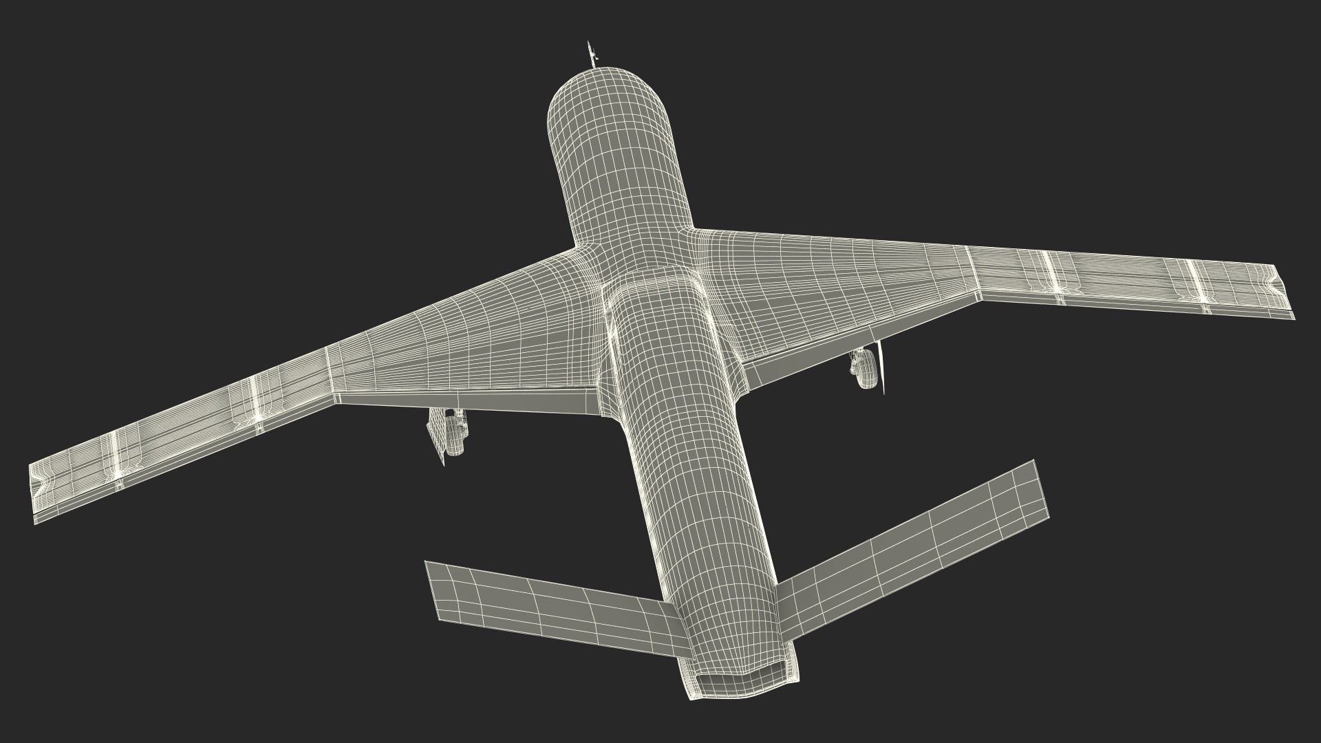 General Atomics Avenger Drone 3D model
