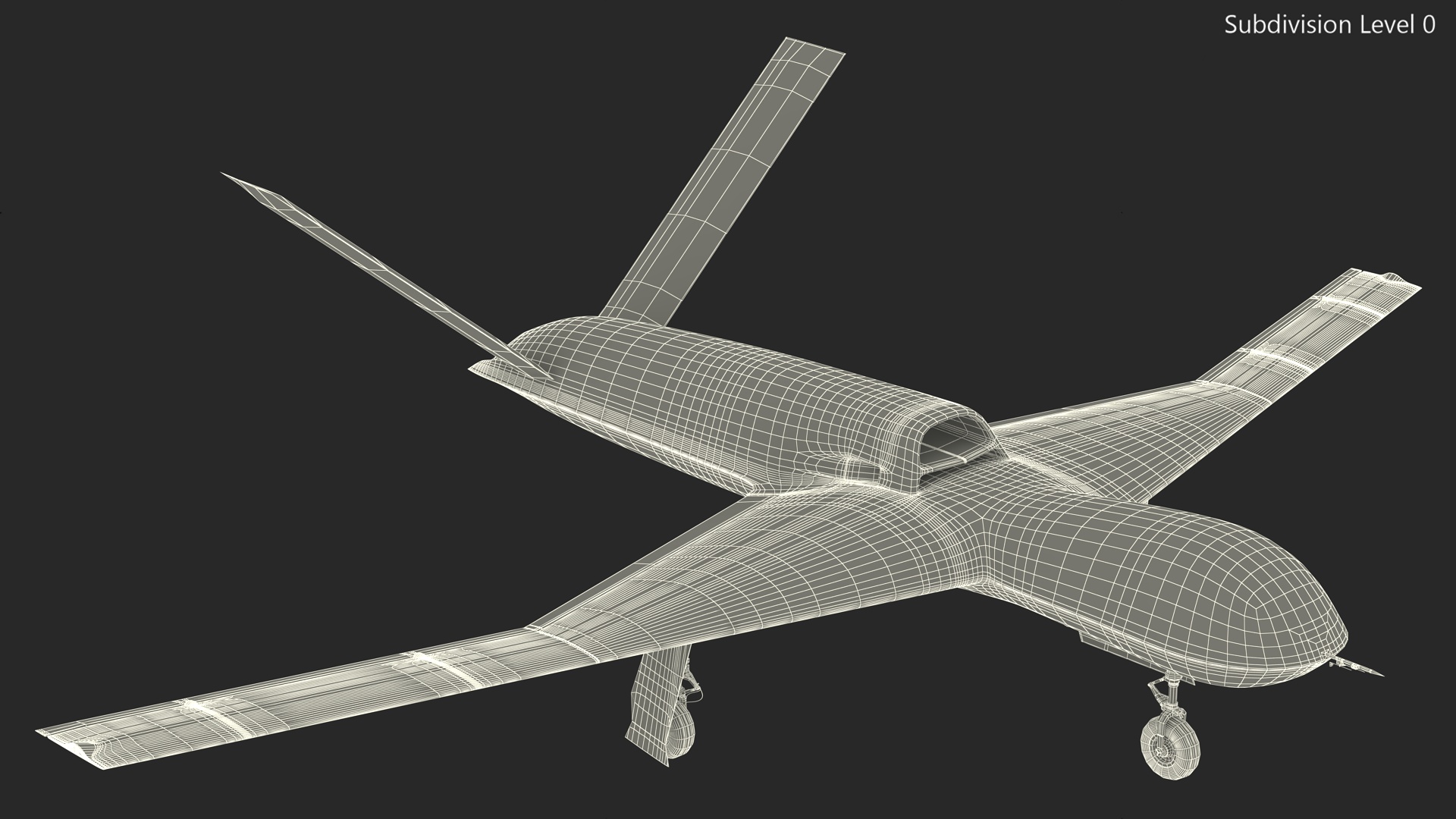 General Atomics Avenger Drone 3D model